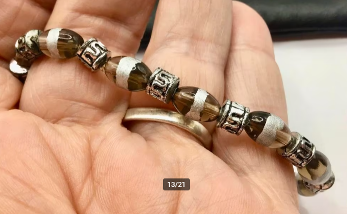Vintage lotje sieraden Marokkaans 3 armbanden 2 oorbellen Vintage lotje sieraden Marokkaans 3 armbanden 2 oorbellen