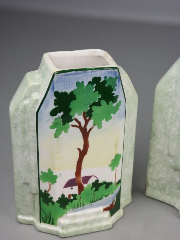 Porseleinen klokkenstel