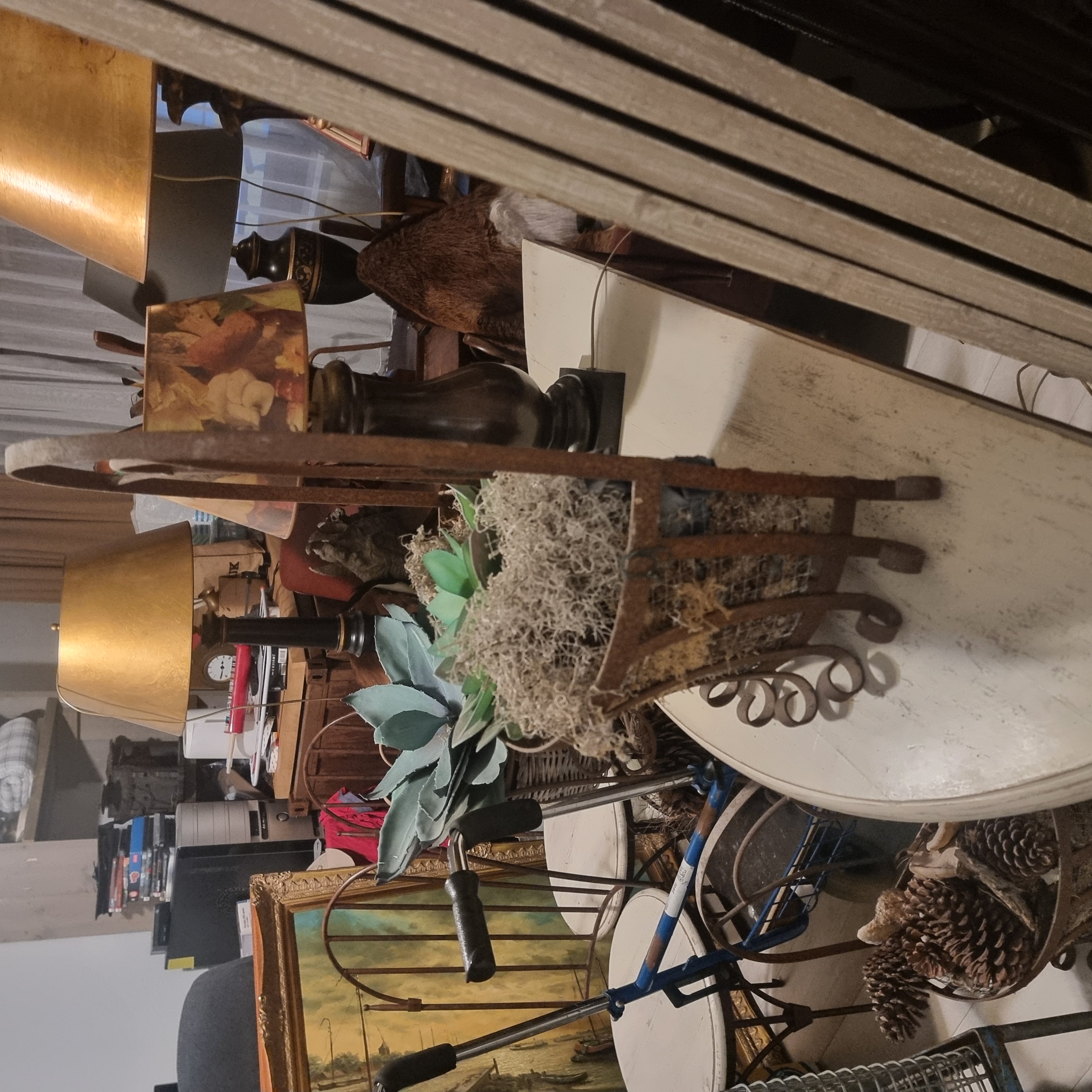 Vintage ruiven met decoratie Vintage ruiven met decoratie