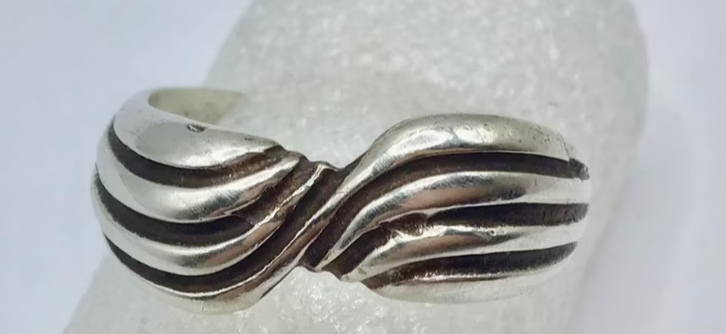 Vintage ring zilver knoop ring Keltische ring zilver Vintage ring zilver knoop ring Keltische ring zilver