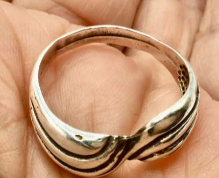 Vintage ring zilver knoop ring Keltische ring zilver Vintage ring zilver knoop ring Keltische ring zilver