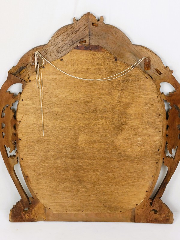 Spiegel in houten lijst