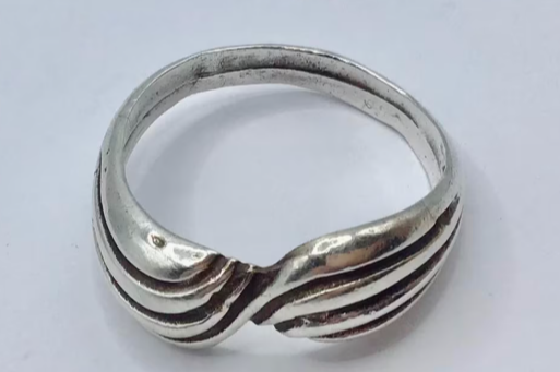 Vintage ring zilver knoop ring Keltische ring zilver Vintage ring zilver knoop ring Keltische ring zilver