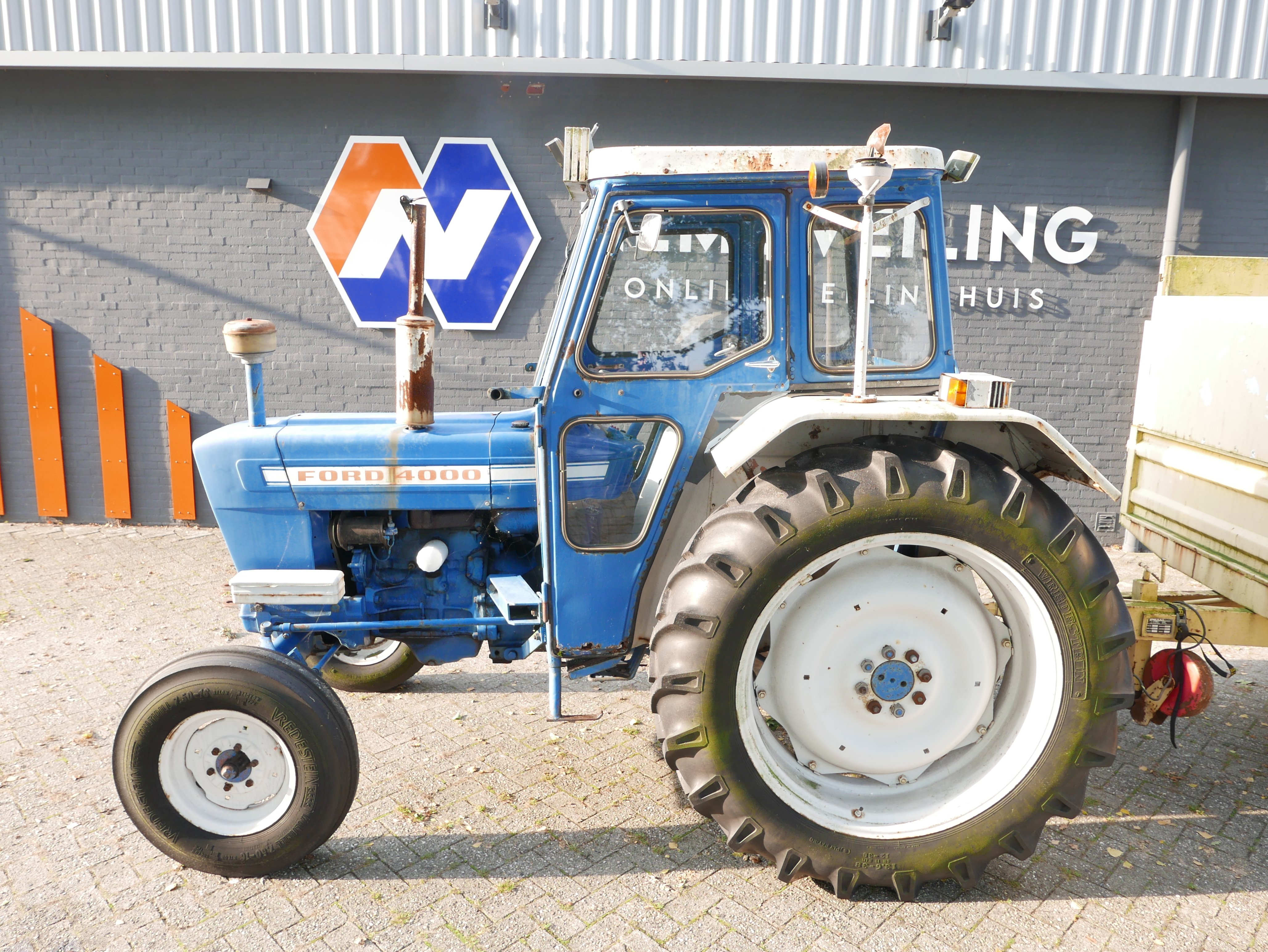 Ford 4000 oldtimer tractor uit 1969 