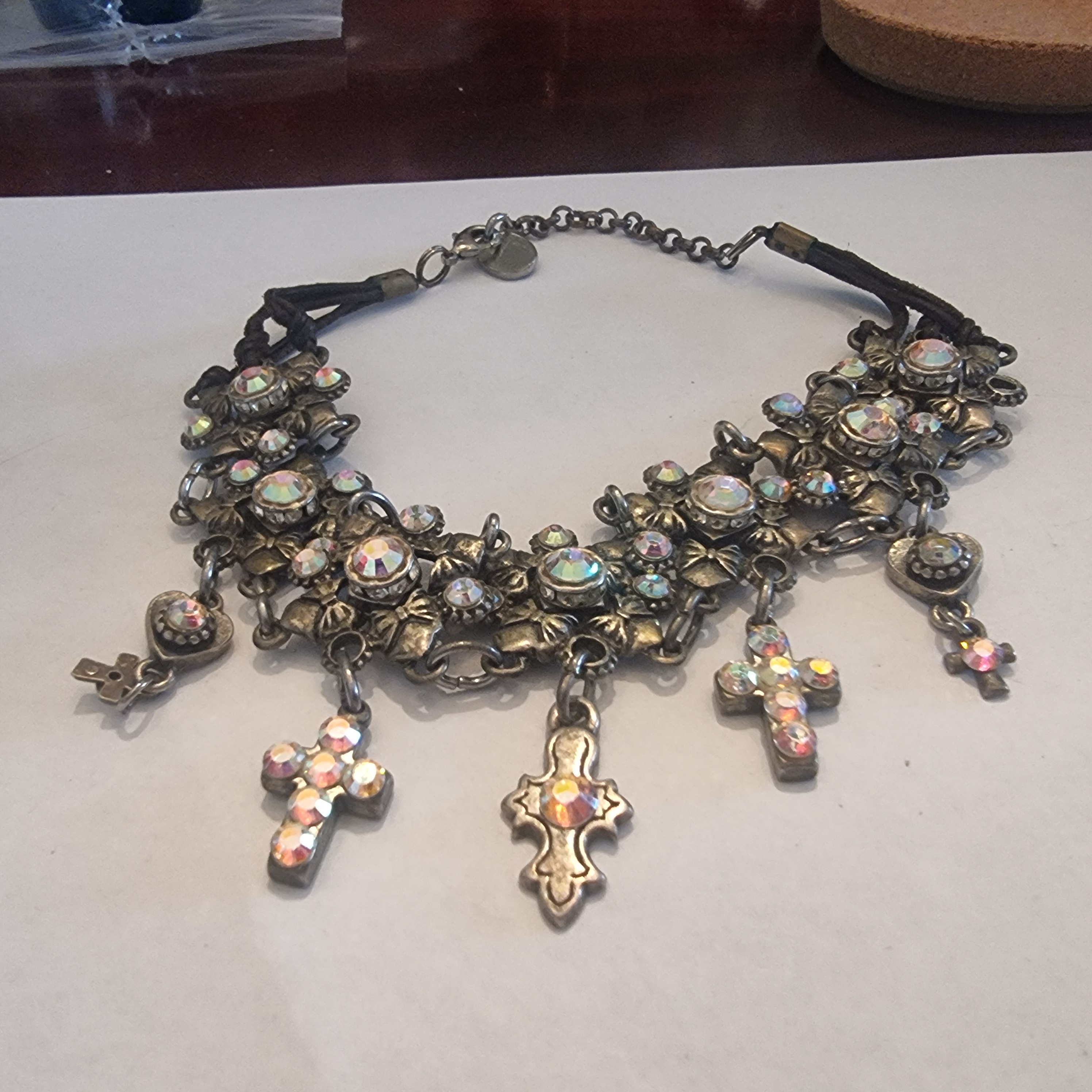 Choker met SwaroVski kristal