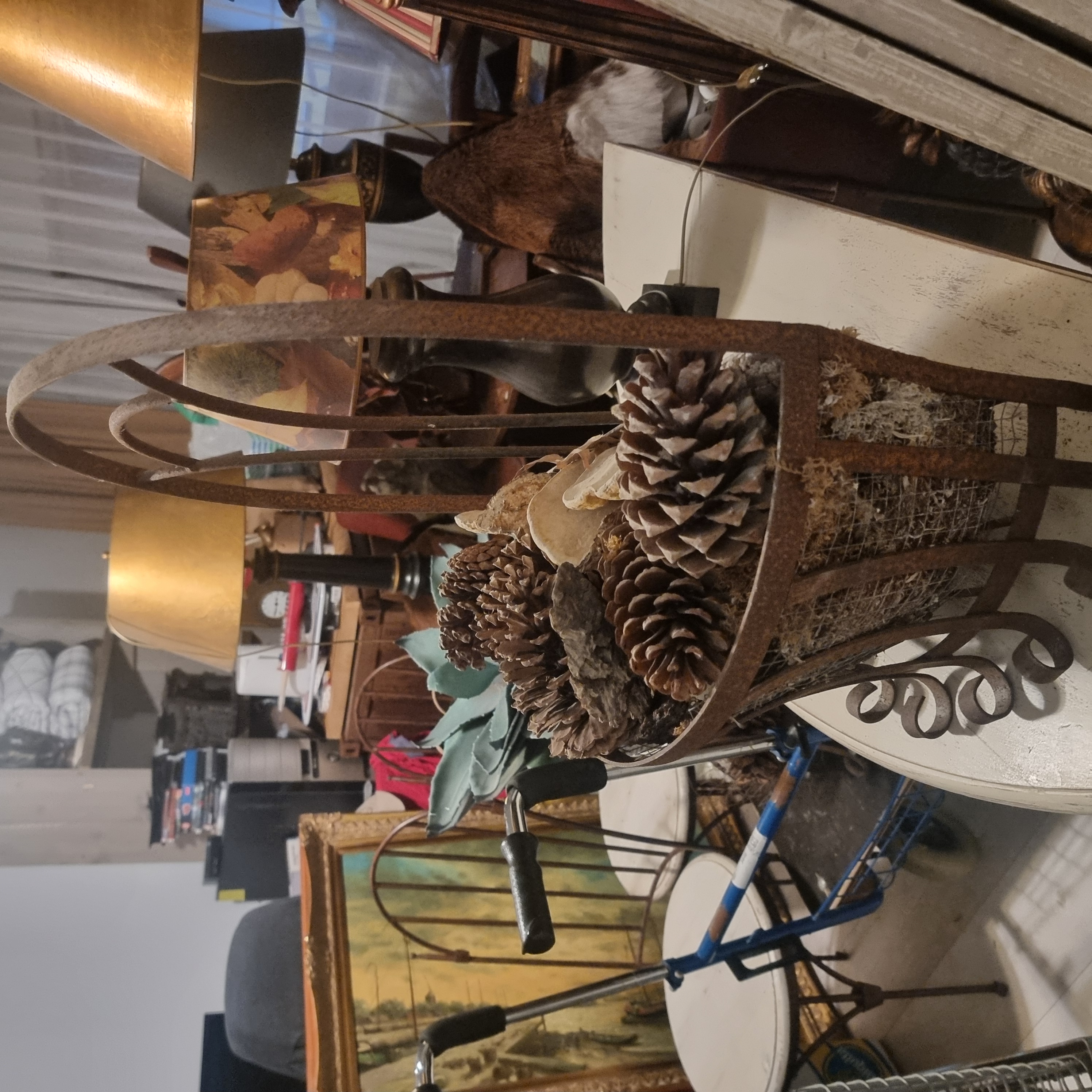Vintage ruiven met decoratie Vintage ruiven met decoratie