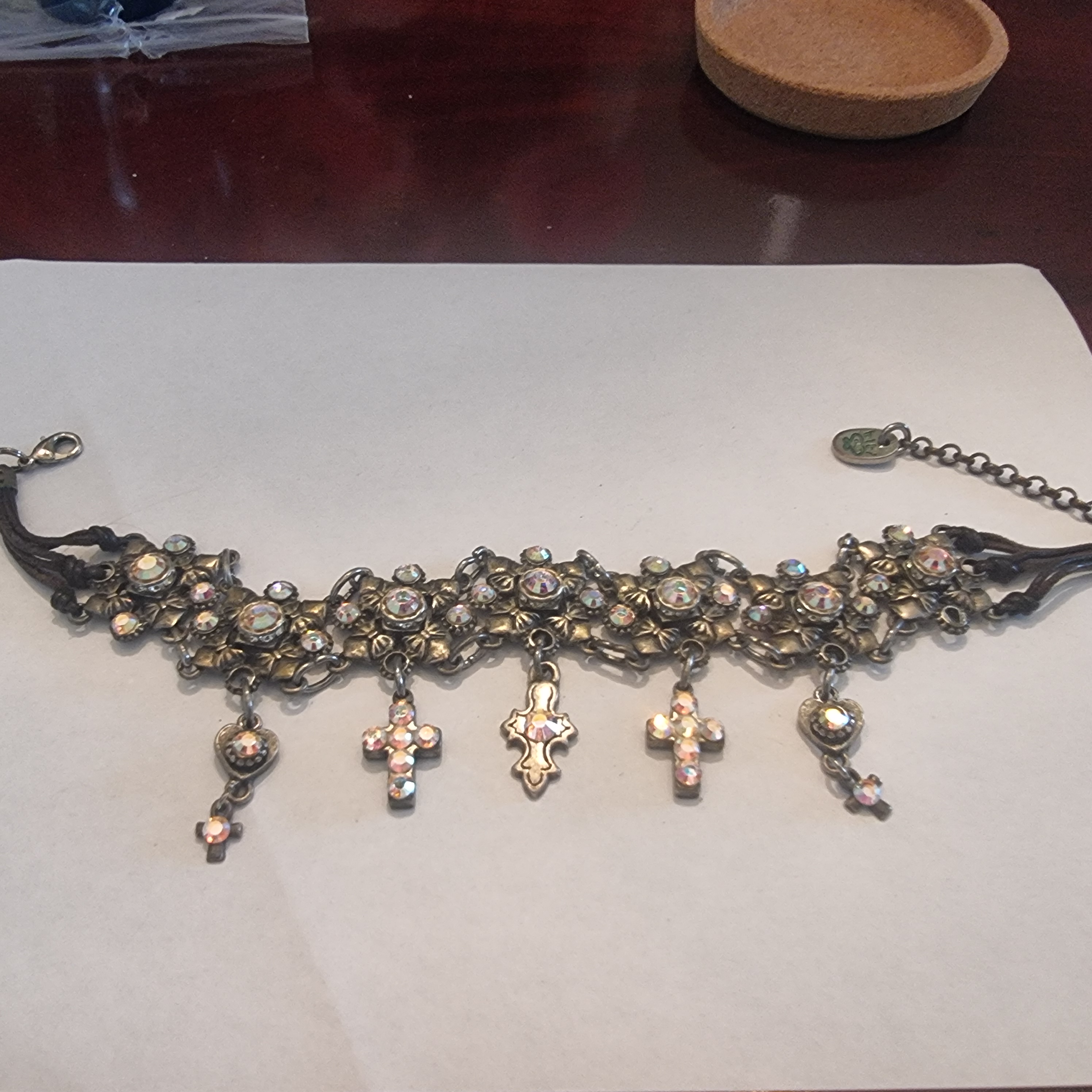 Choker met SwaroVski kristal