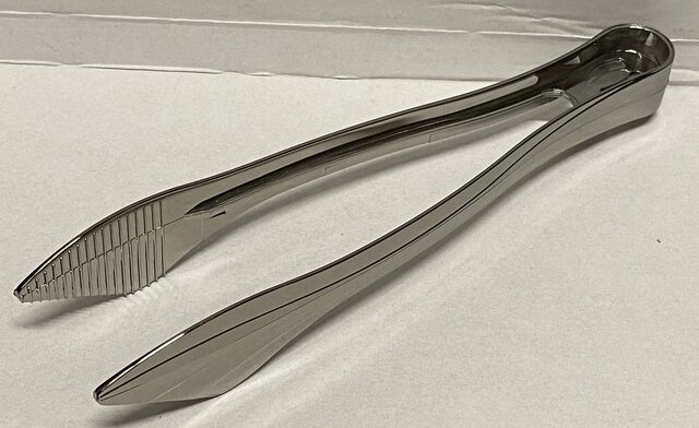 Luxe serveertang zilver