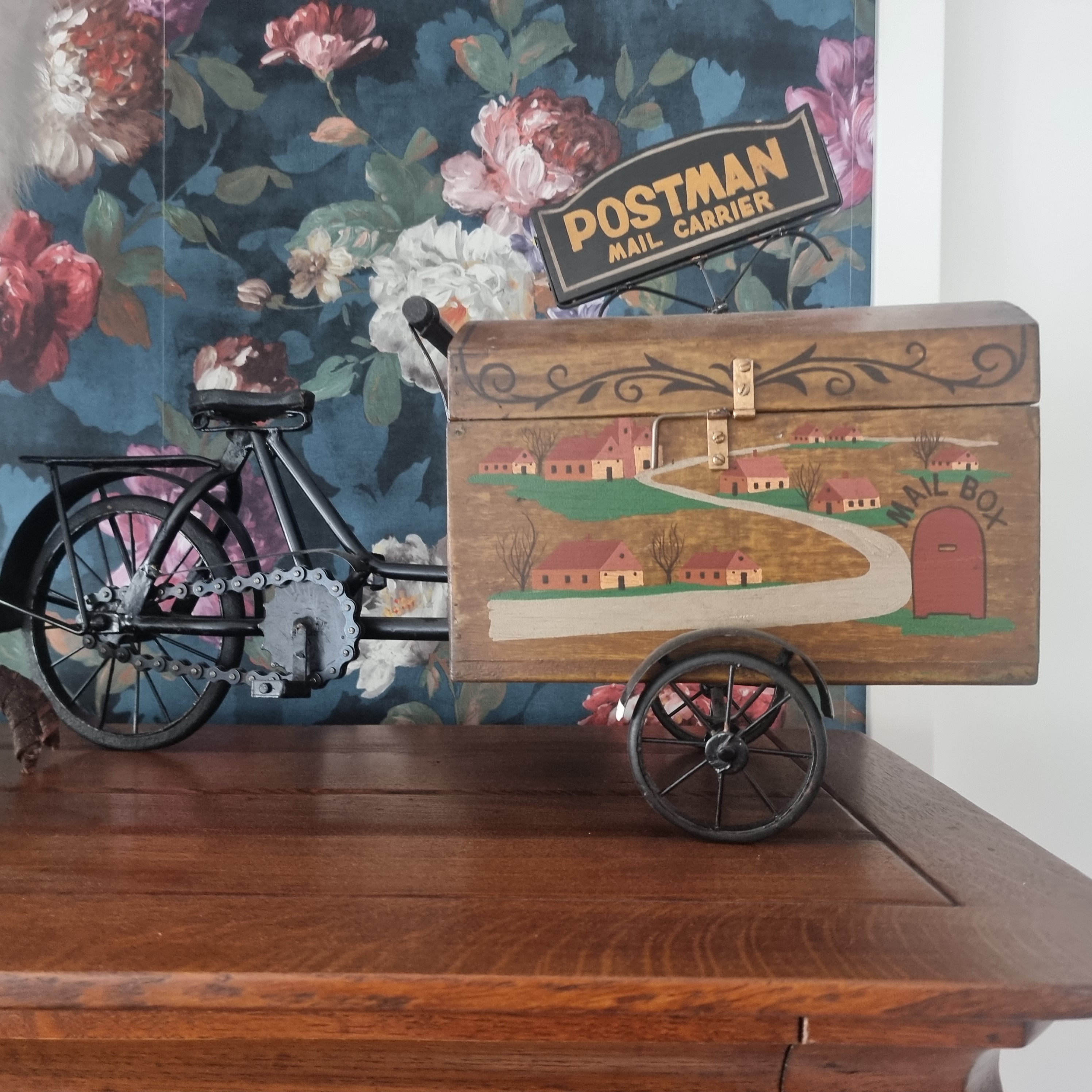 Decoratie bakfiets