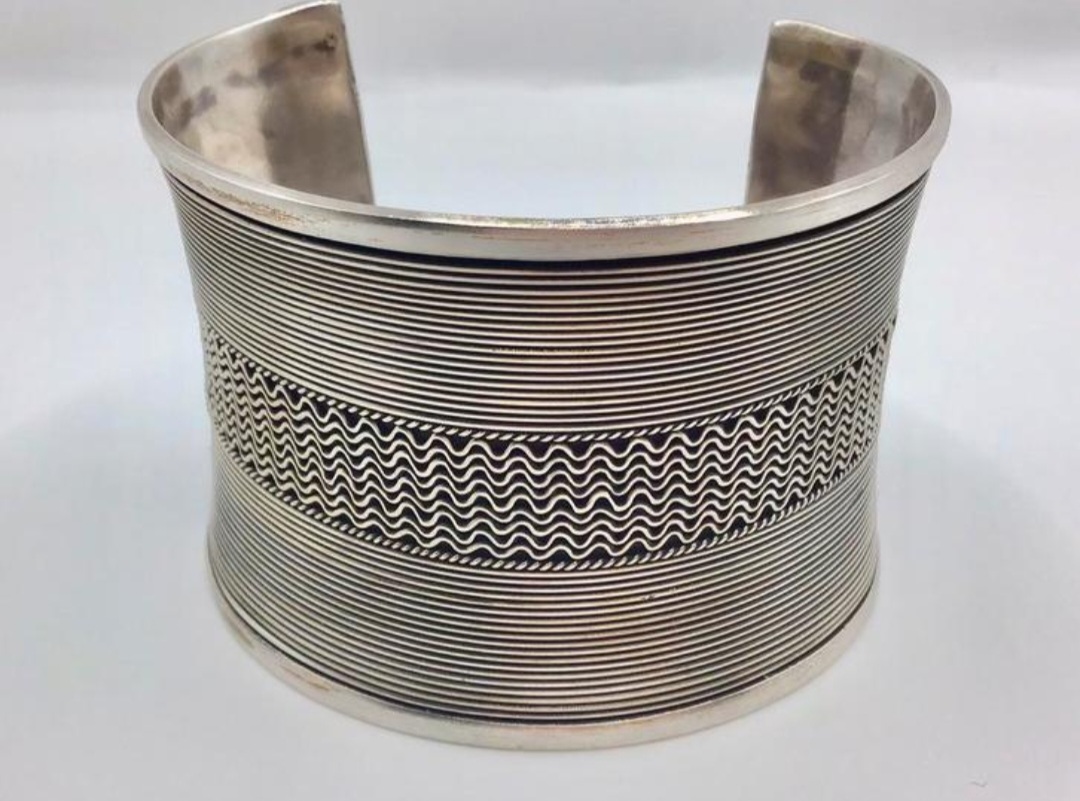 Verstelbare zilveren armband Verstelbare zilveren armband