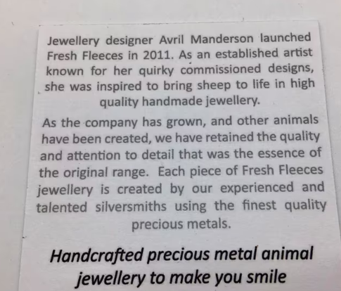 Exclusieve Designer oorbellen door Avril Manderson zilver koper nieuw