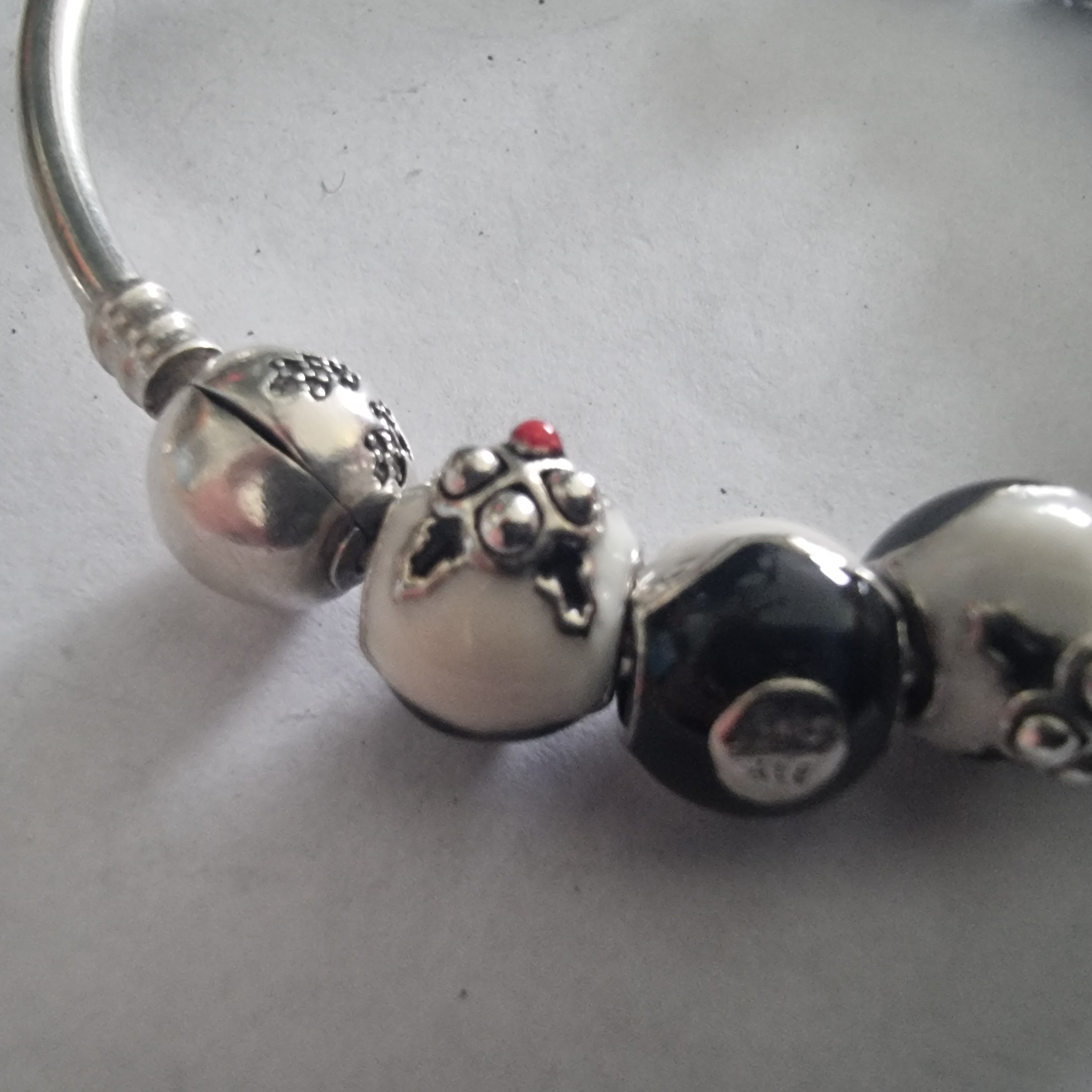 Pandora armbanden Harry Potter Kerst veel bedels maat 21 Pandora armbanden Harry Potter Kerst veel bedels maat 21
