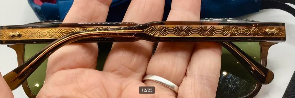 Gucci zonnebril origineel bruin model GG0911S 003 