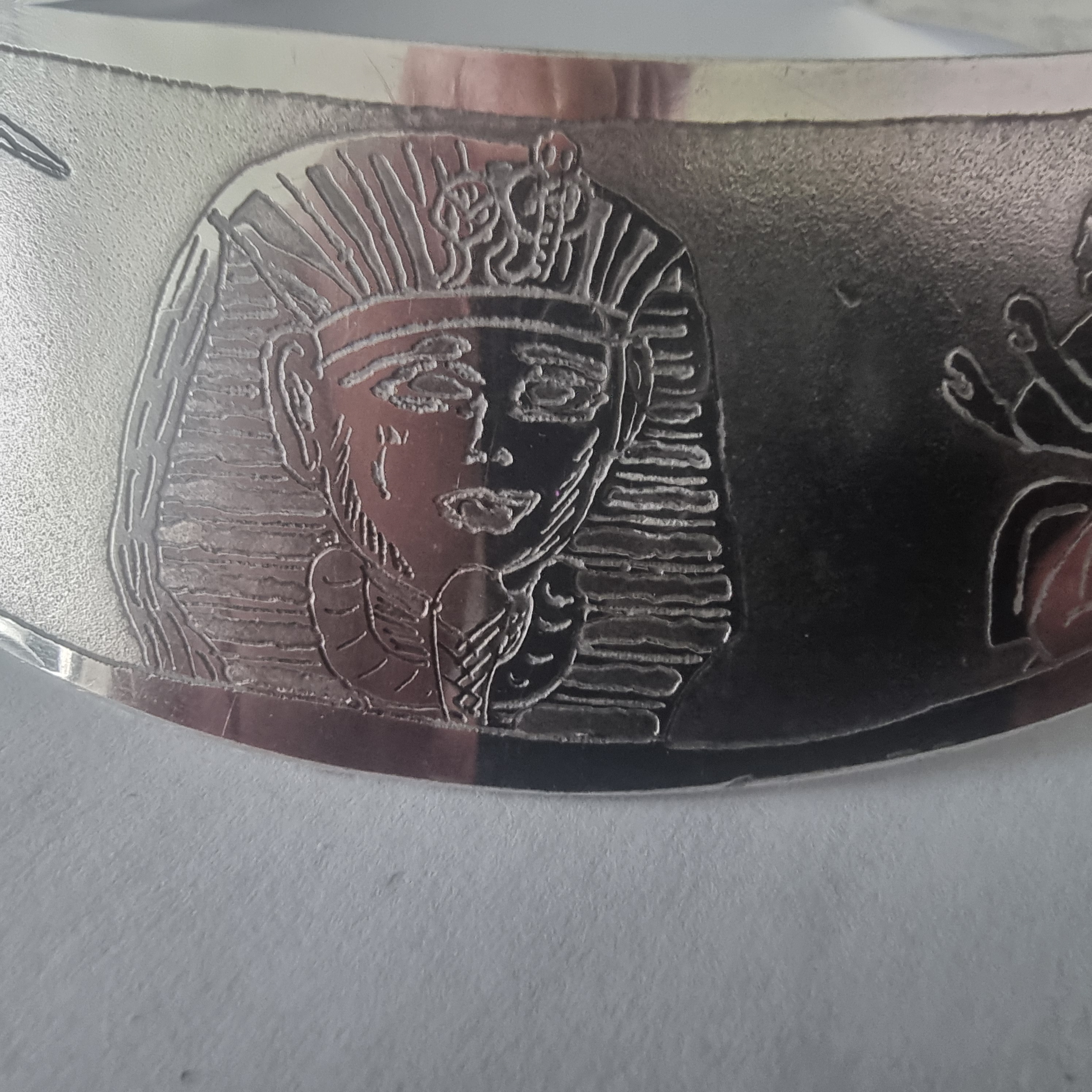 Zilver plate Torque halsband Zilver plate Torque halsband