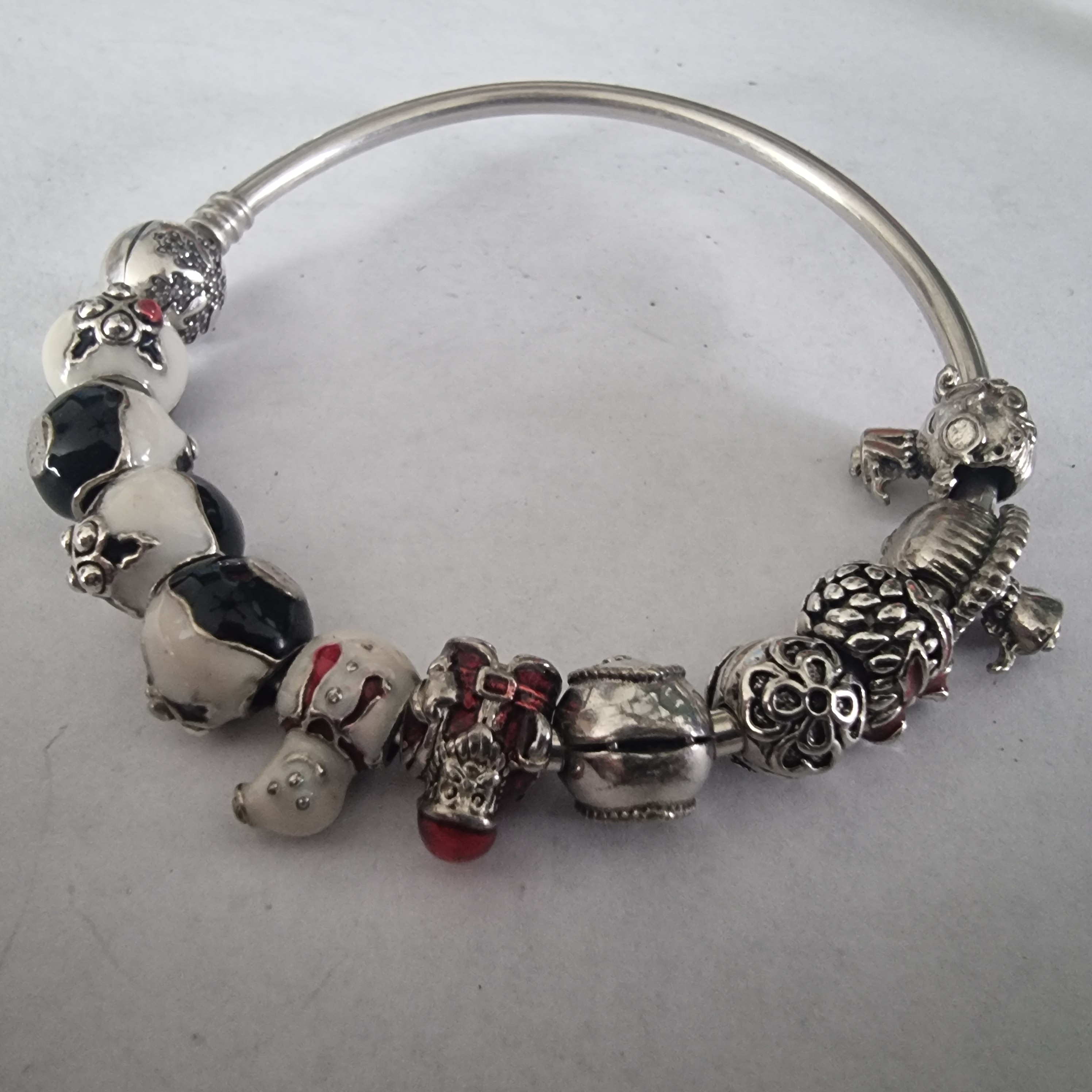 Pandora armbanden Harry Potter Kerst veel bedels maat 21 Pandora armbanden Harry Potter Kerst veel bedels maat 21