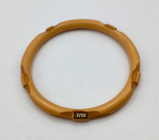 Art Deco armband Bakeliet Butterscotch armband Frankrijk Art Deco armband Bakeliet Butterscotch armband Frankrijk
