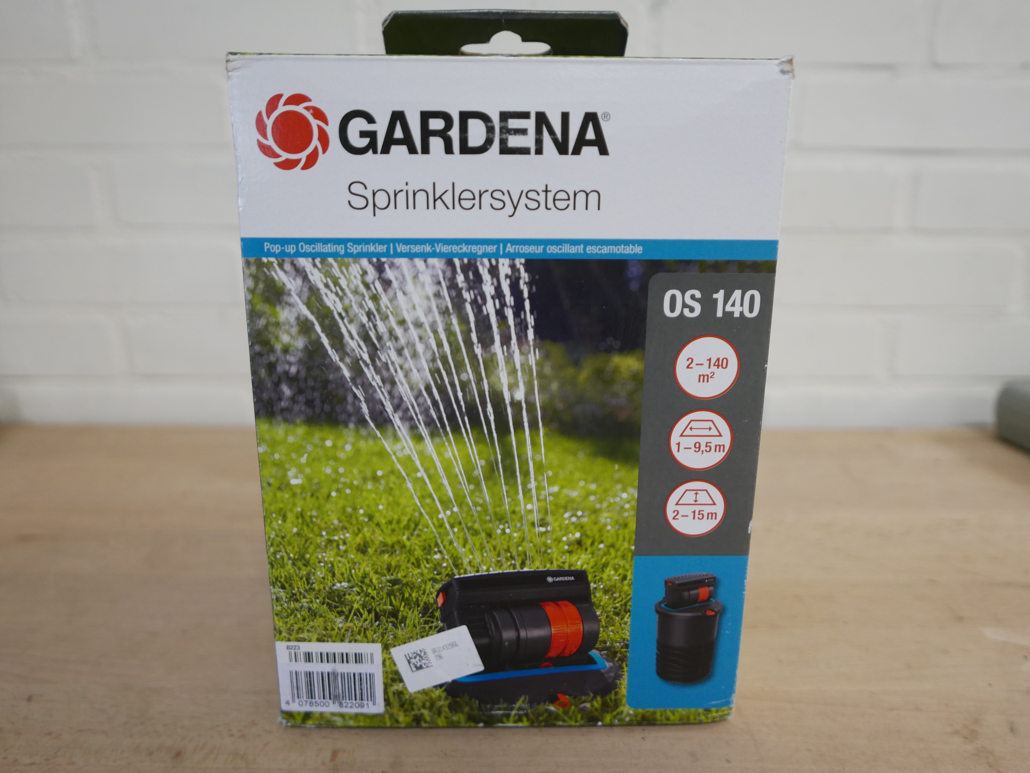 Gardena sprinklersysteem OS 140