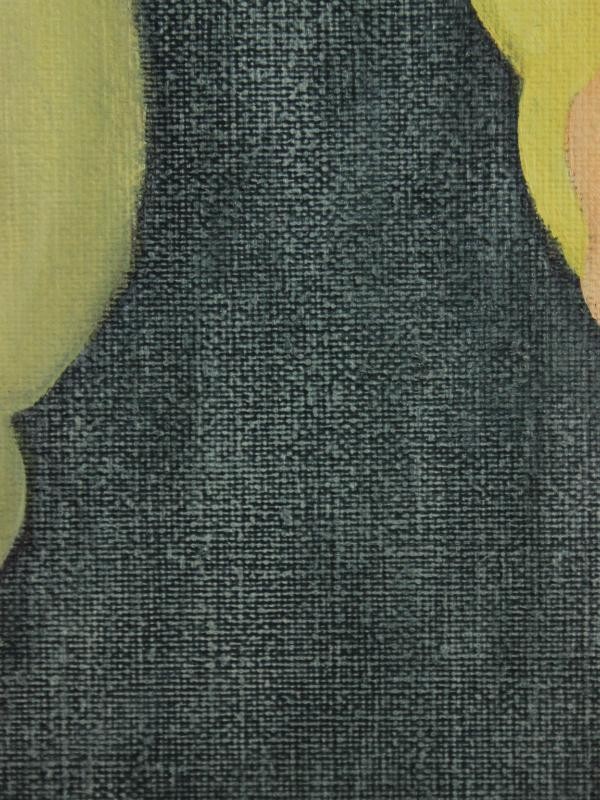 Surrealistische fantasierijk schilderij van H de Laet Surrealistische fantasierijk schilderij van H de Laet