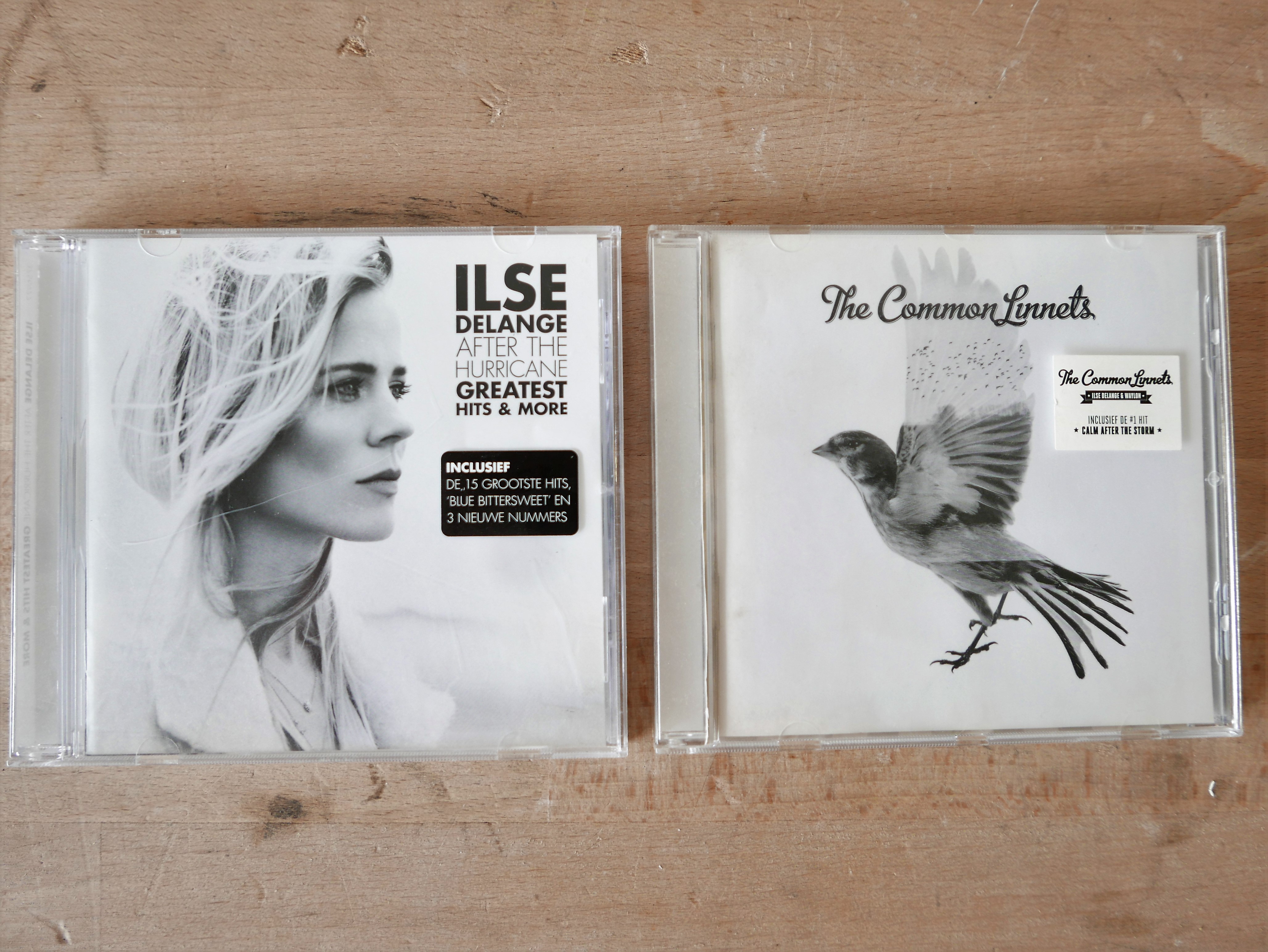 2 CD's van Ilse de Lange en The Common Linnets