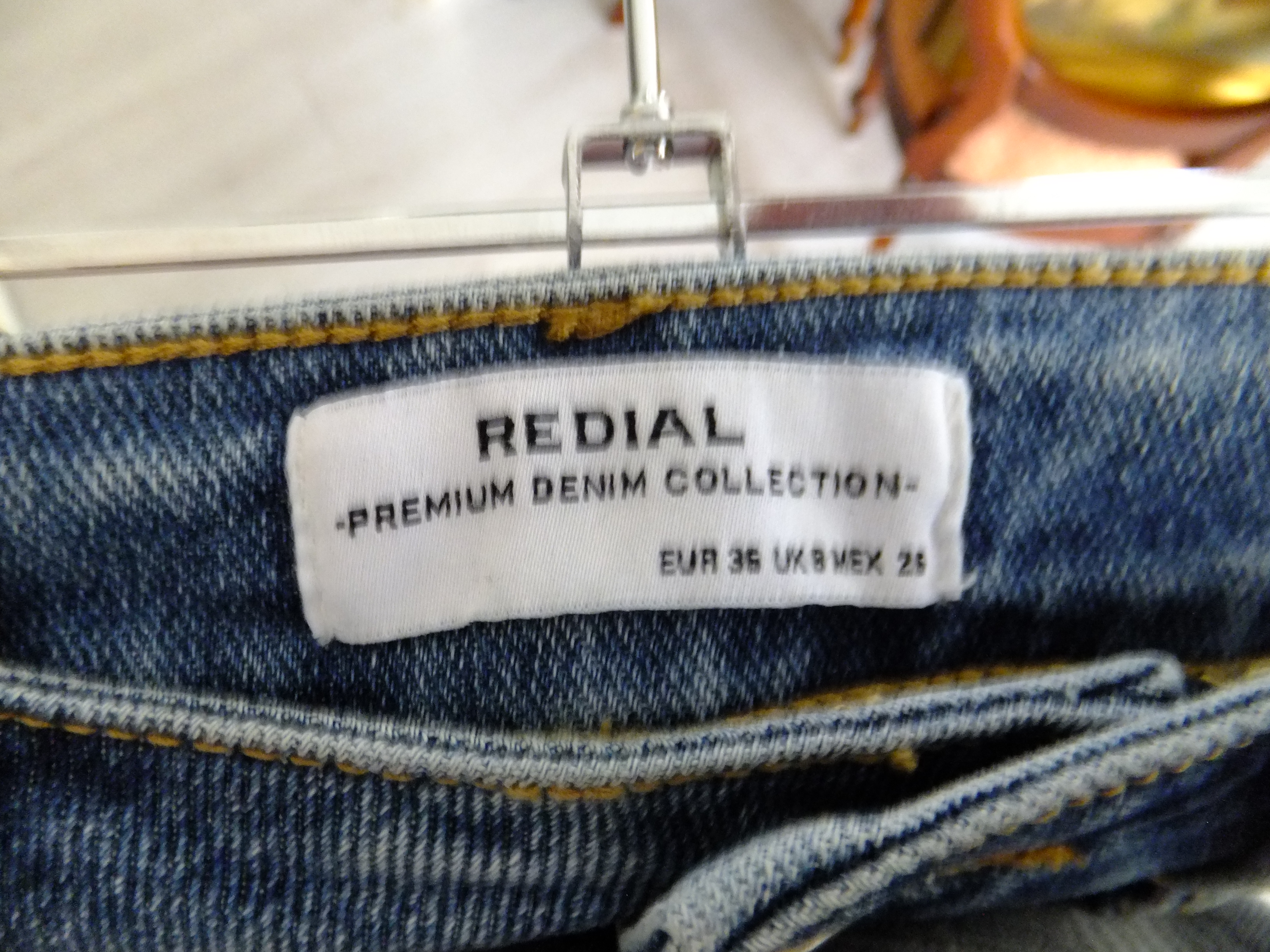 Dames spijker broek