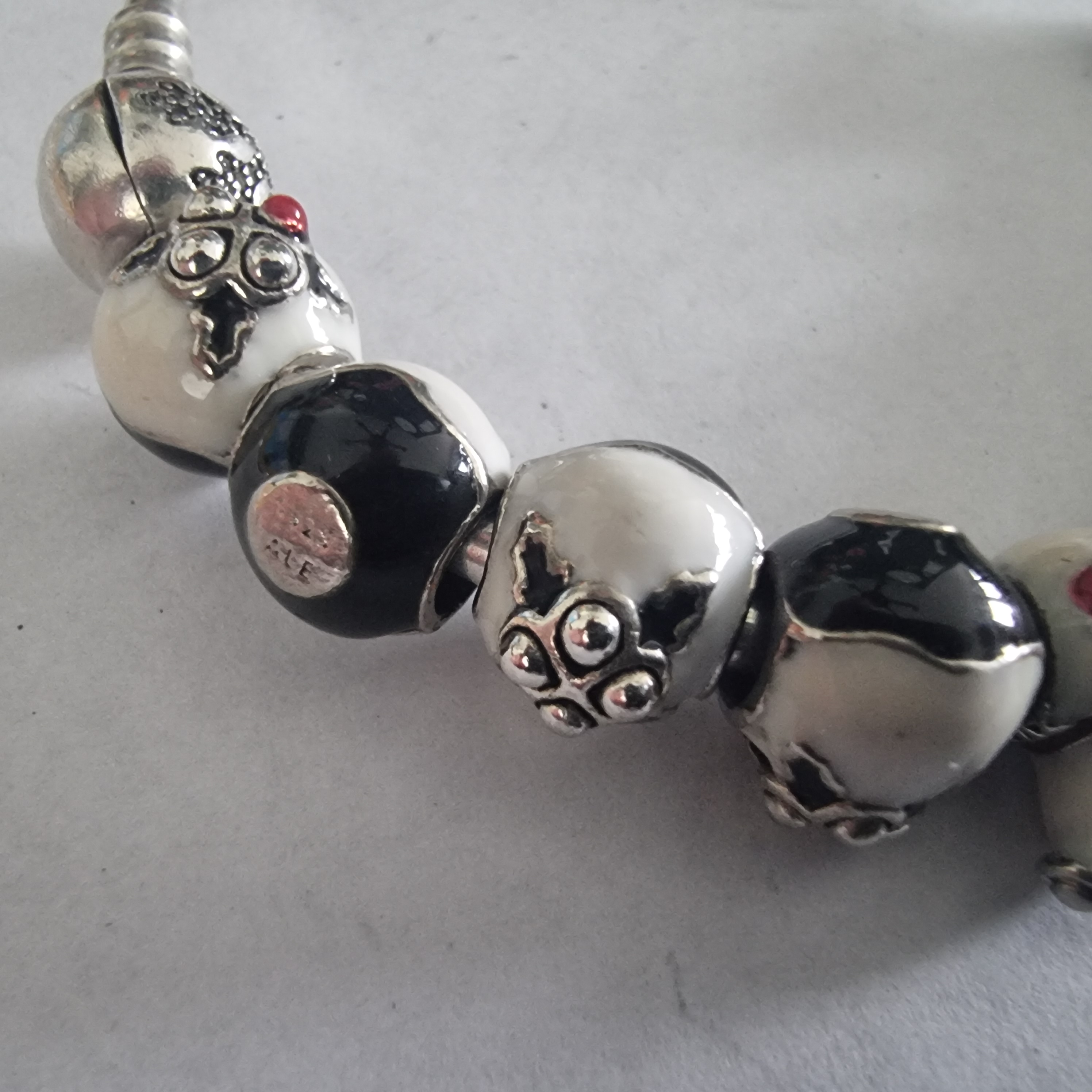 Pandora armbanden Harry Potter Kerst veel bedels maat 21 Pandora armbanden Harry Potter Kerst veel bedels maat 21