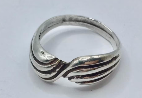 Vintage ring zilver knoop ring Keltische ring zilver Vintage ring zilver knoop ring Keltische ring zilver