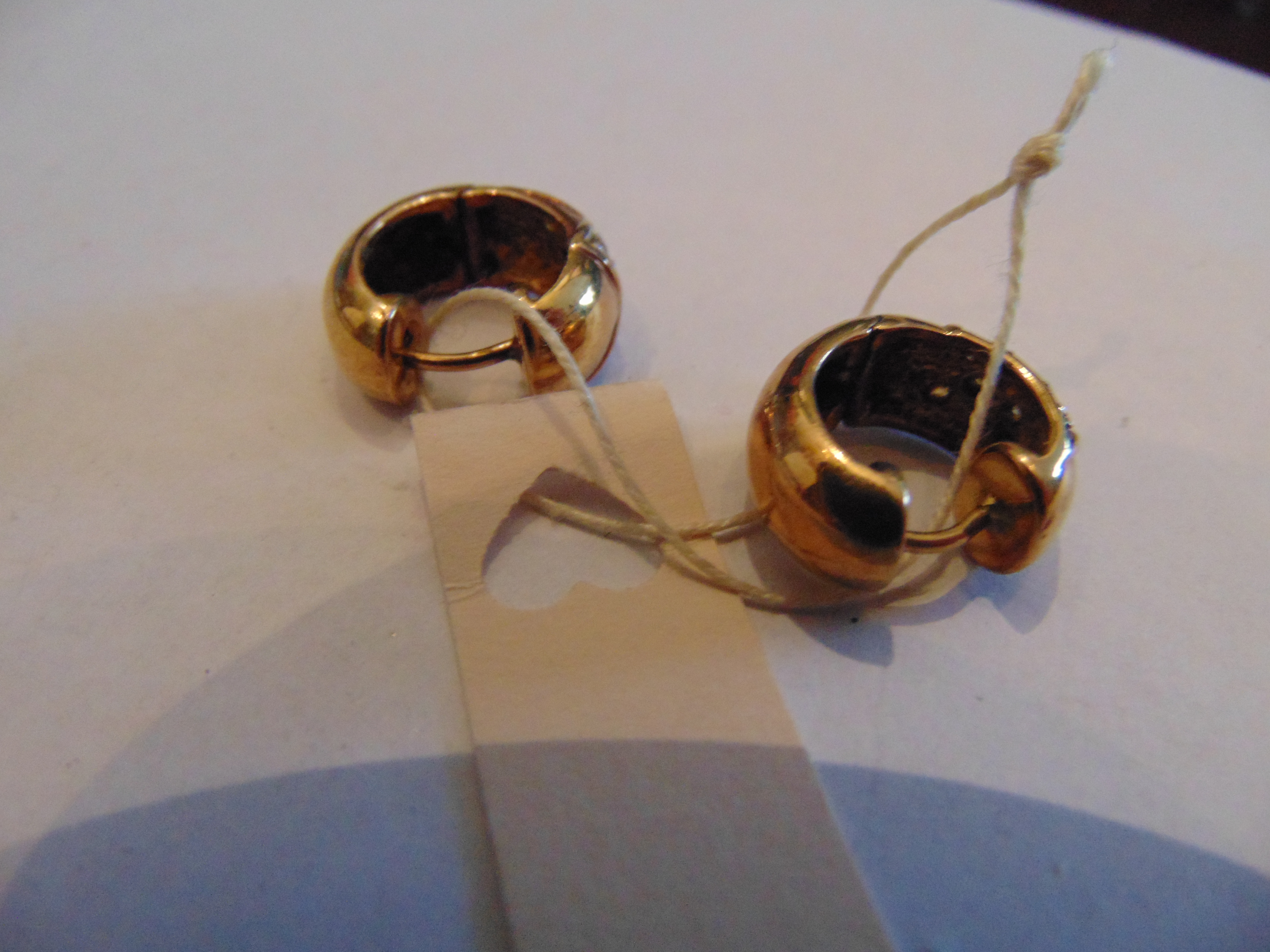 Gouden oorbellen
