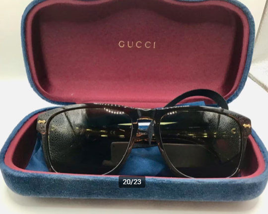 Gucci zonnebril origineel bruin model GG0911S 003 