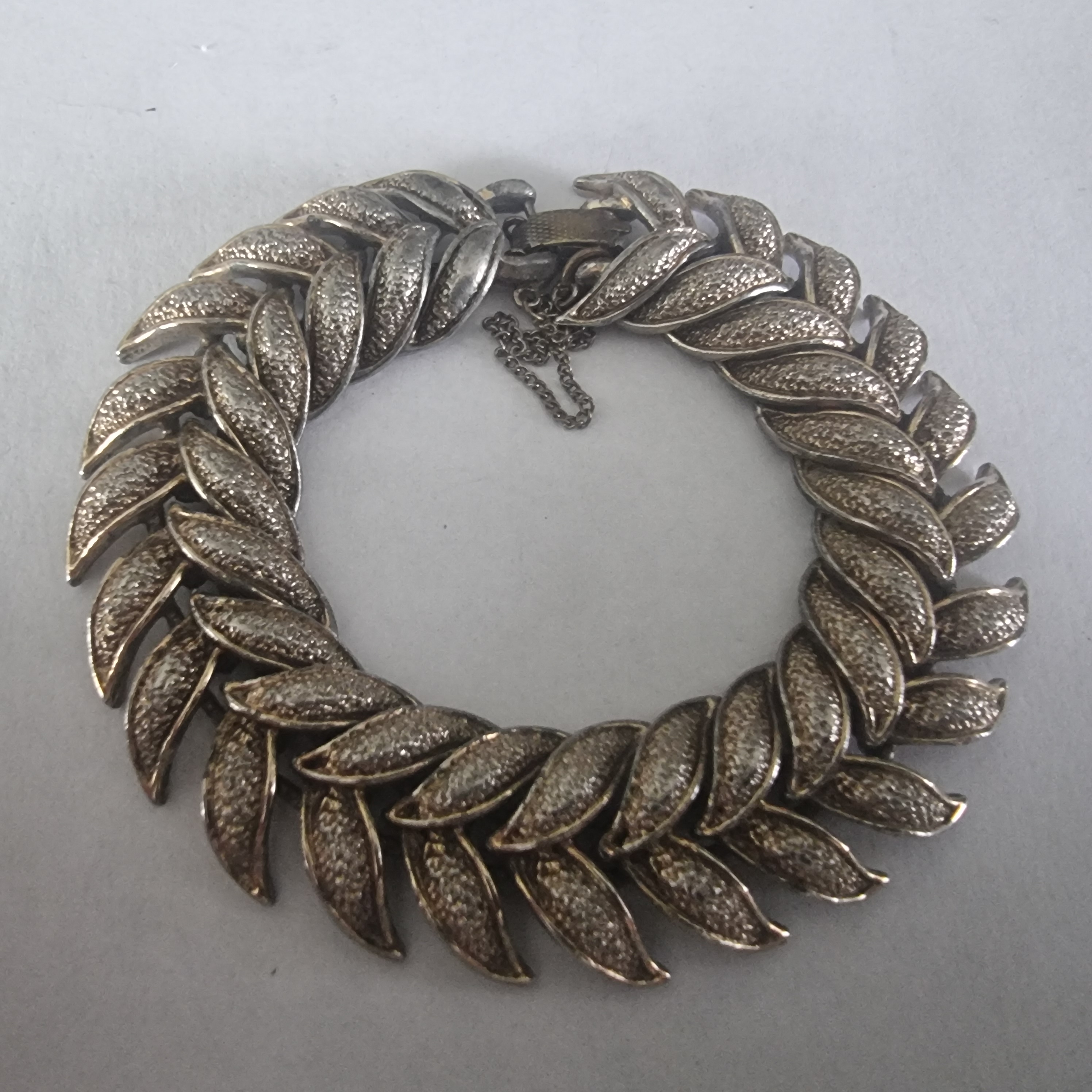 Vintage armband handgemaakt bijzonder design armband 1950