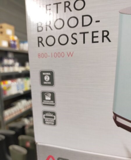 Retro broodroosters Ambiano
