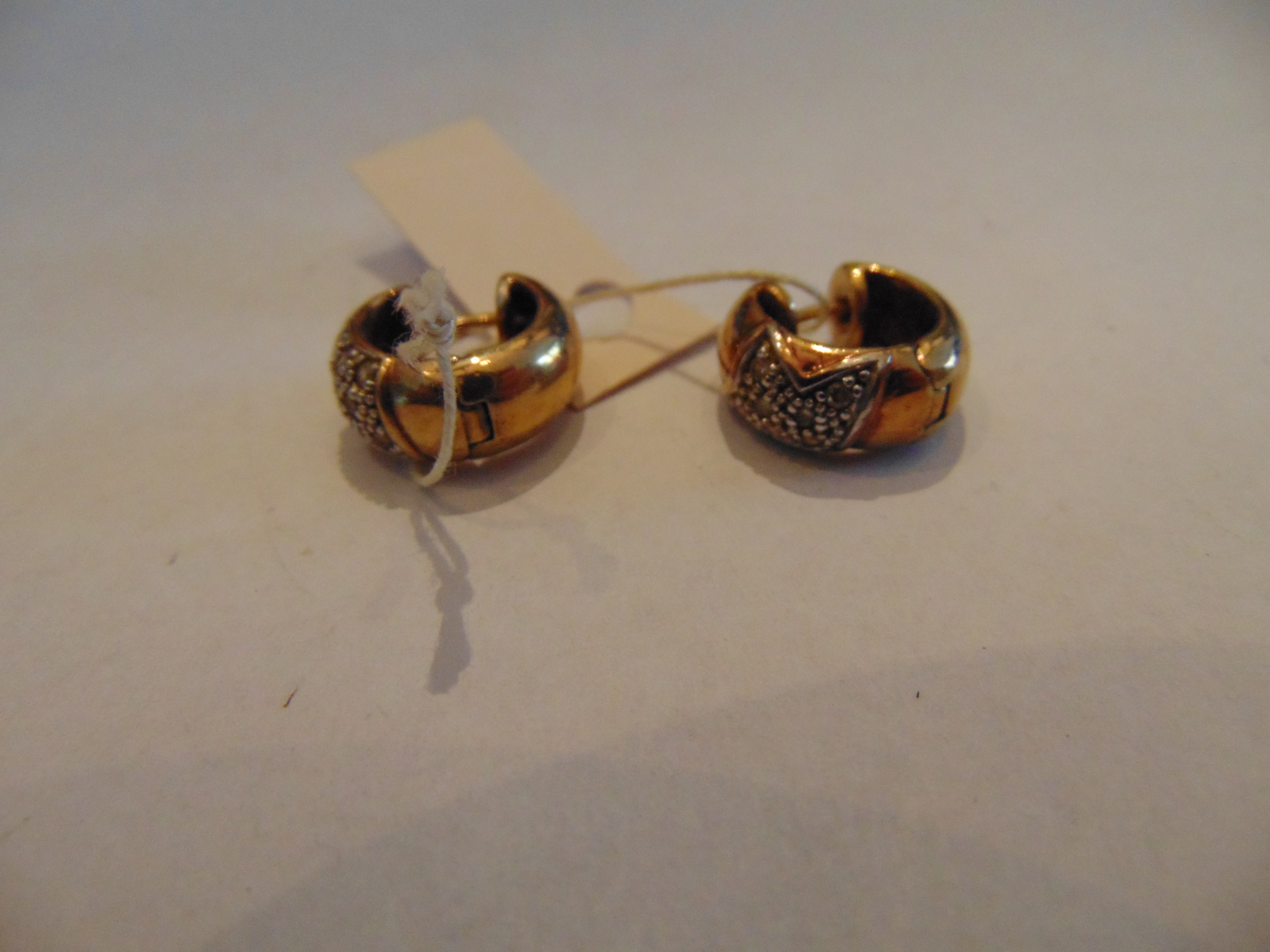 Gouden oorbellen