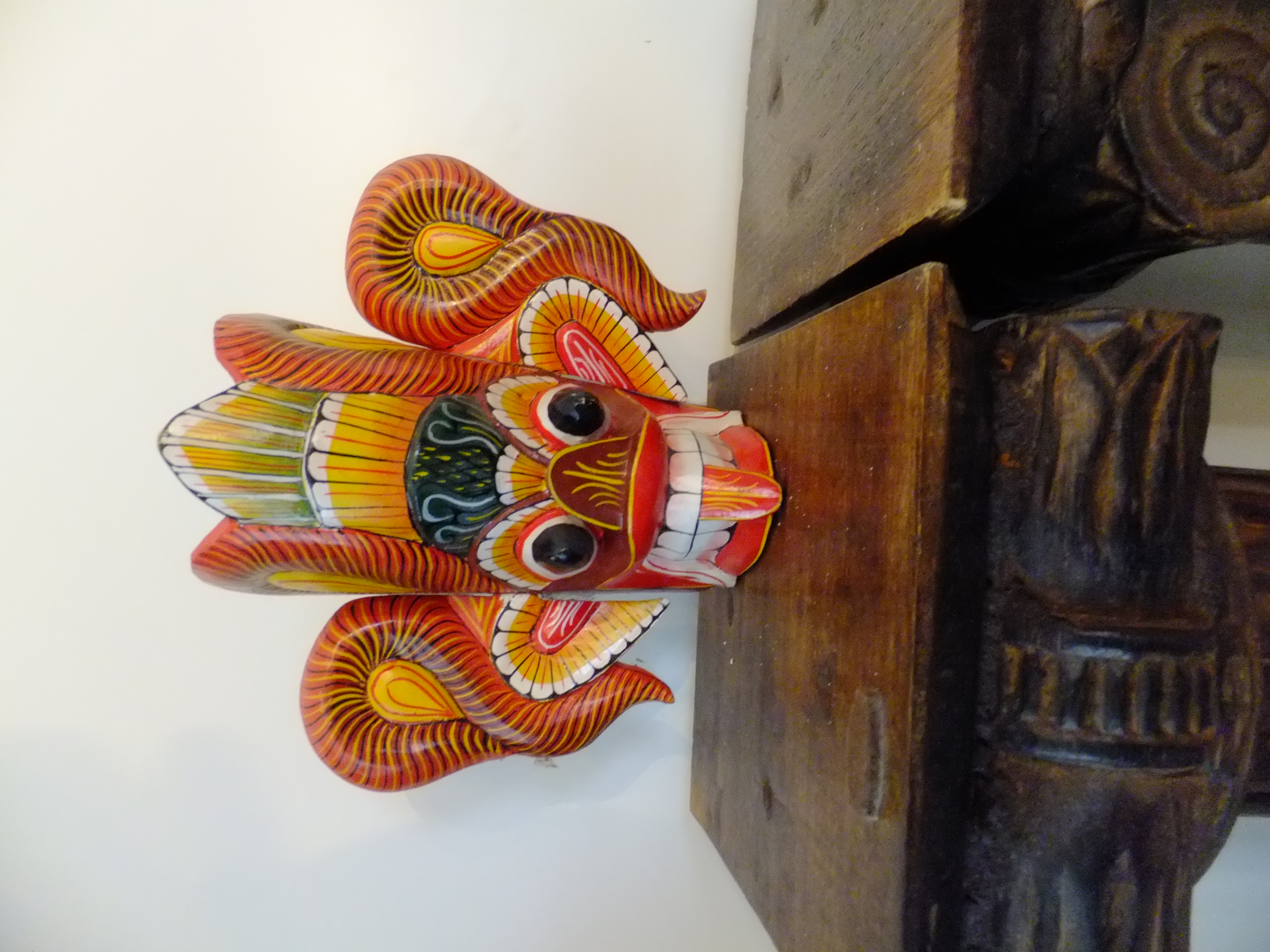 Kleurrijk masker