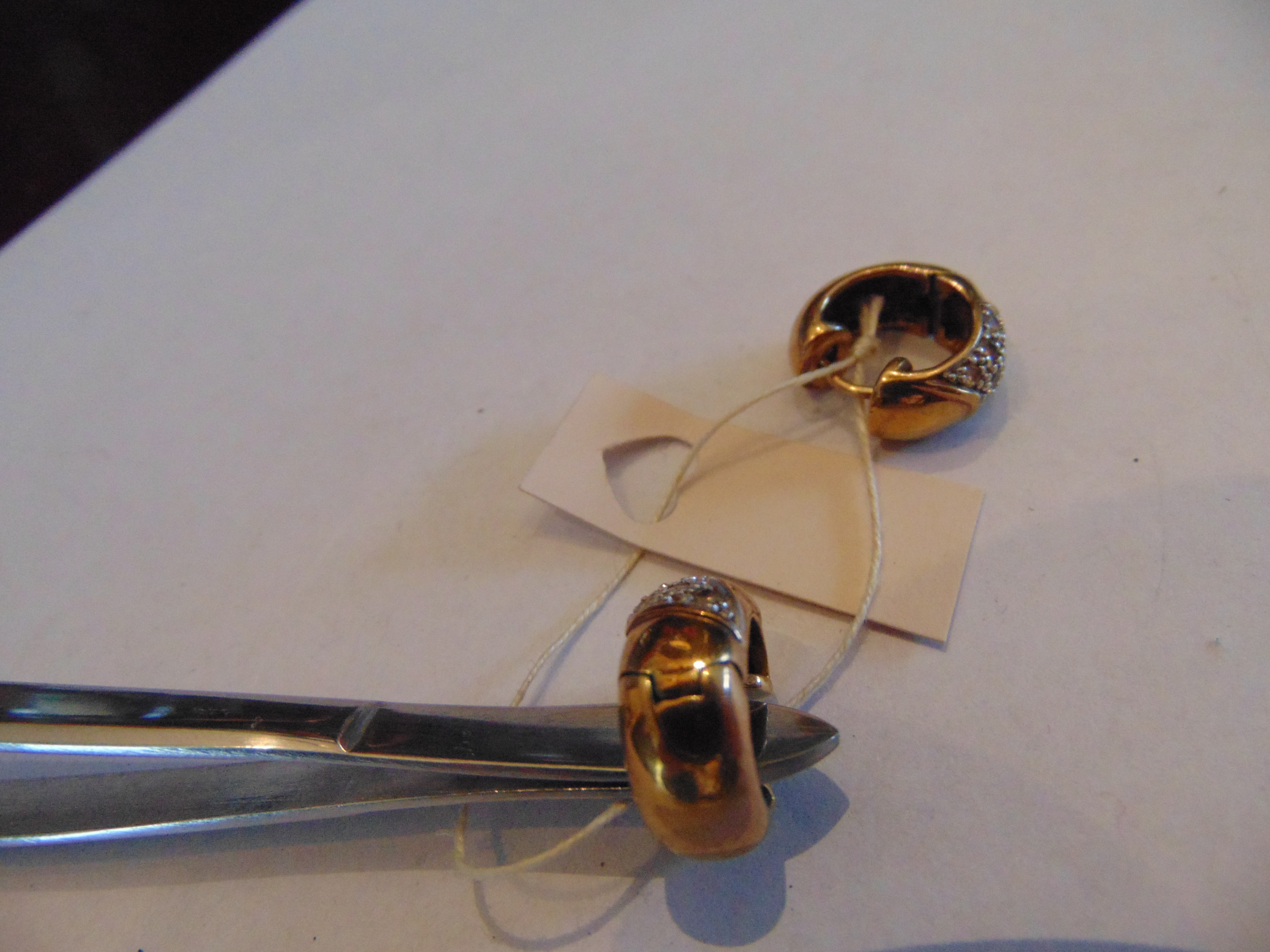 Gouden oorbellen