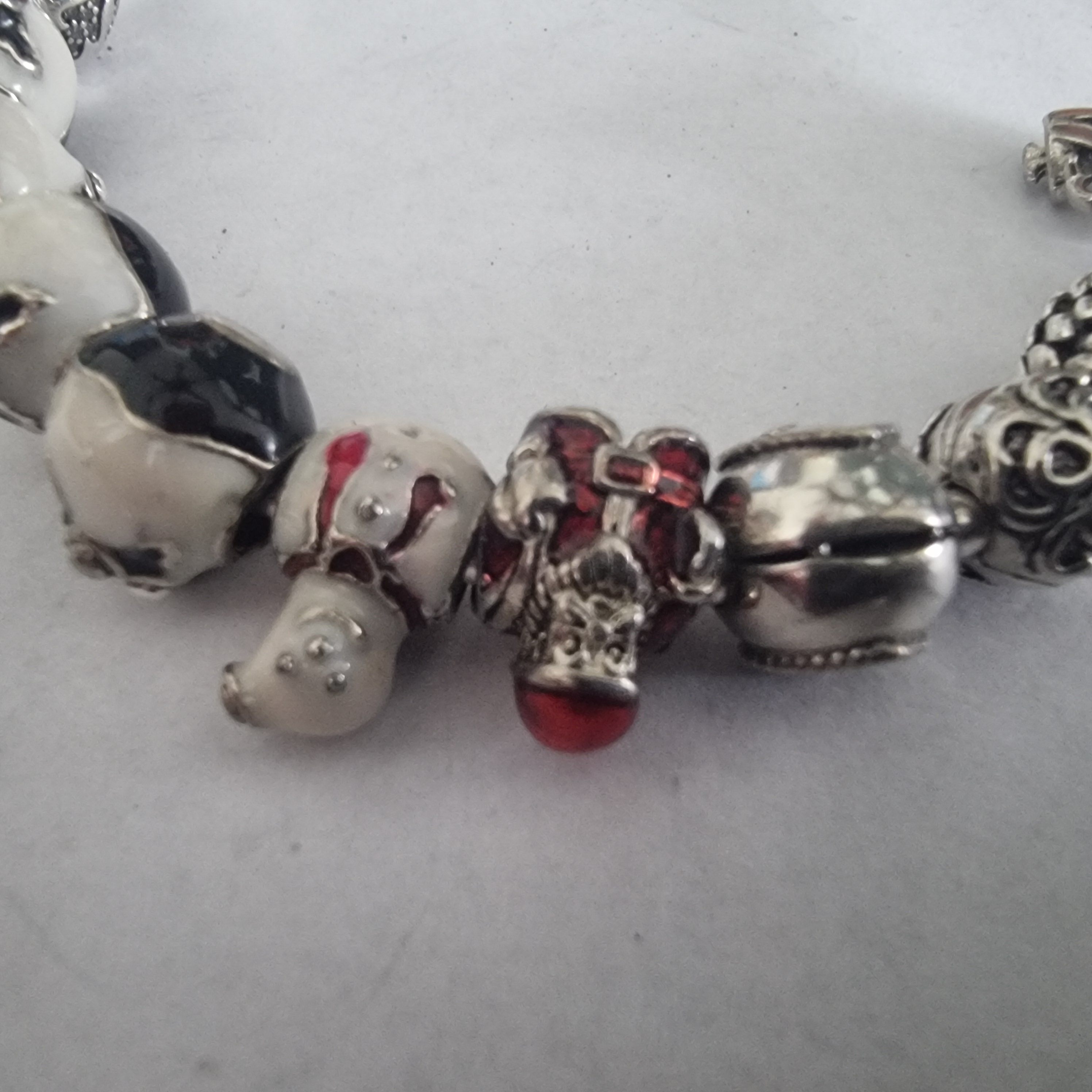 Pandora armbanden Harry Potter Kerst veel bedels maat 21 Pandora armbanden Harry Potter Kerst veel bedels maat 21