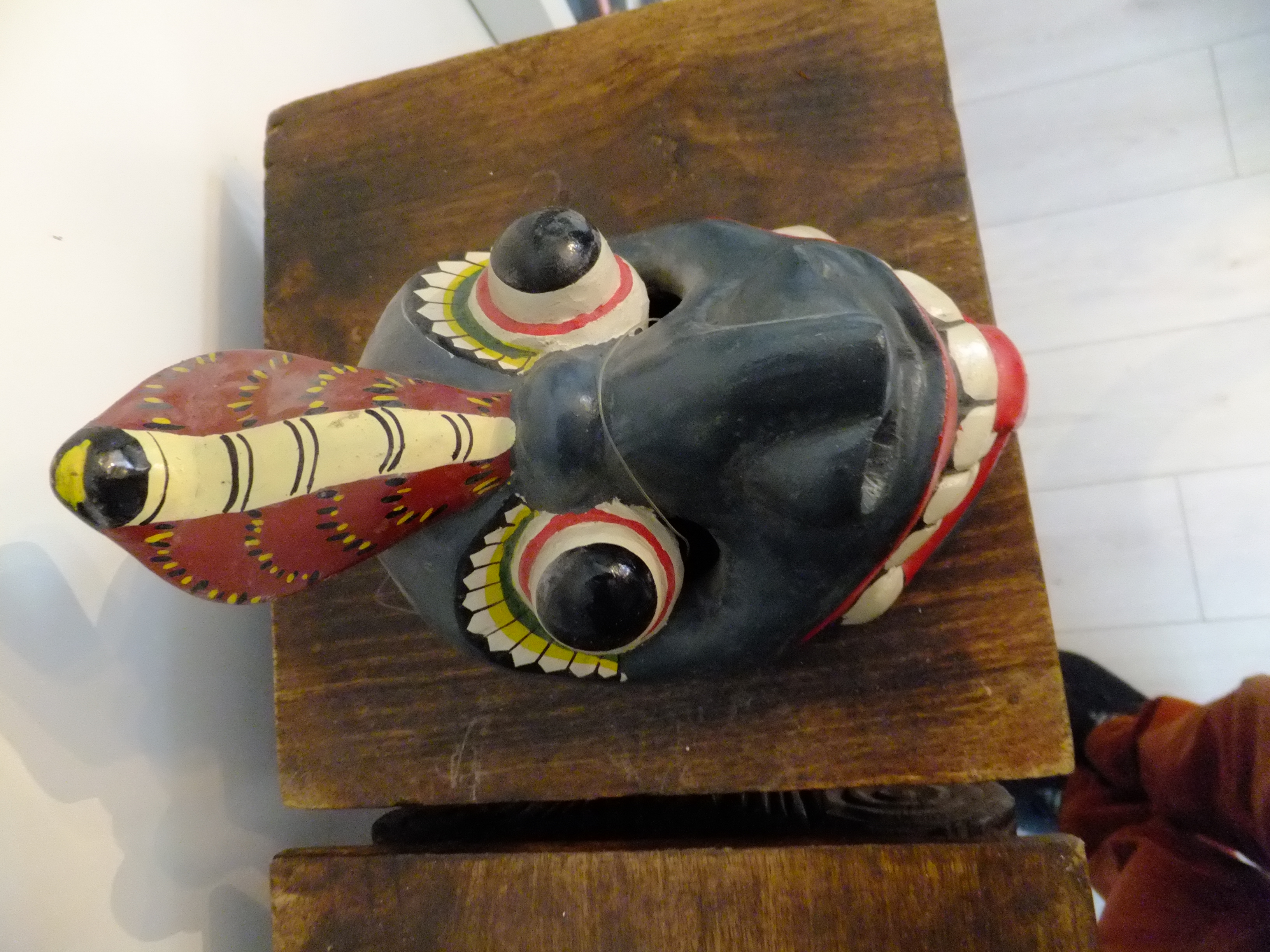 Kleurrijk masker