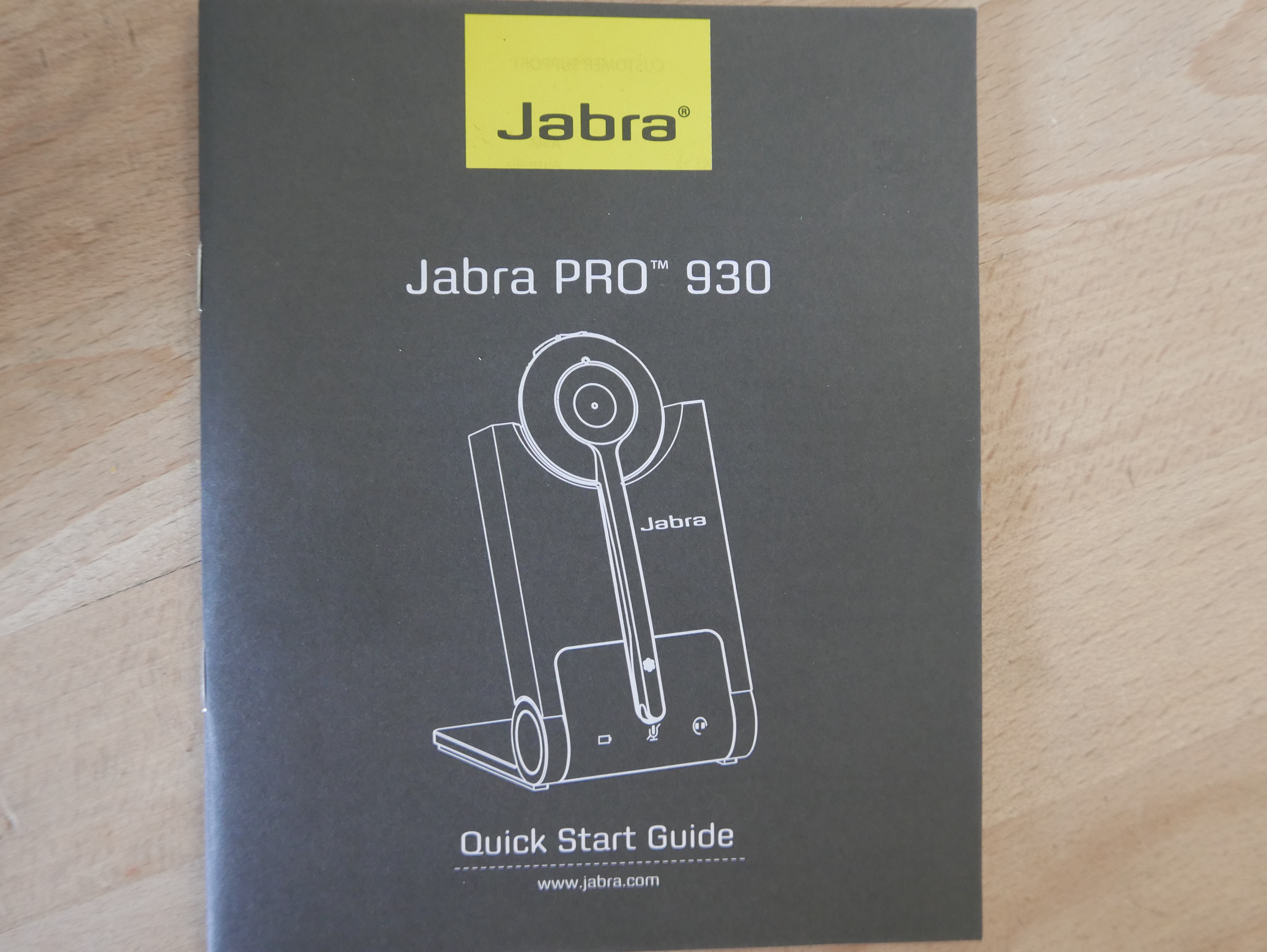 Jabra Pro 930 headset