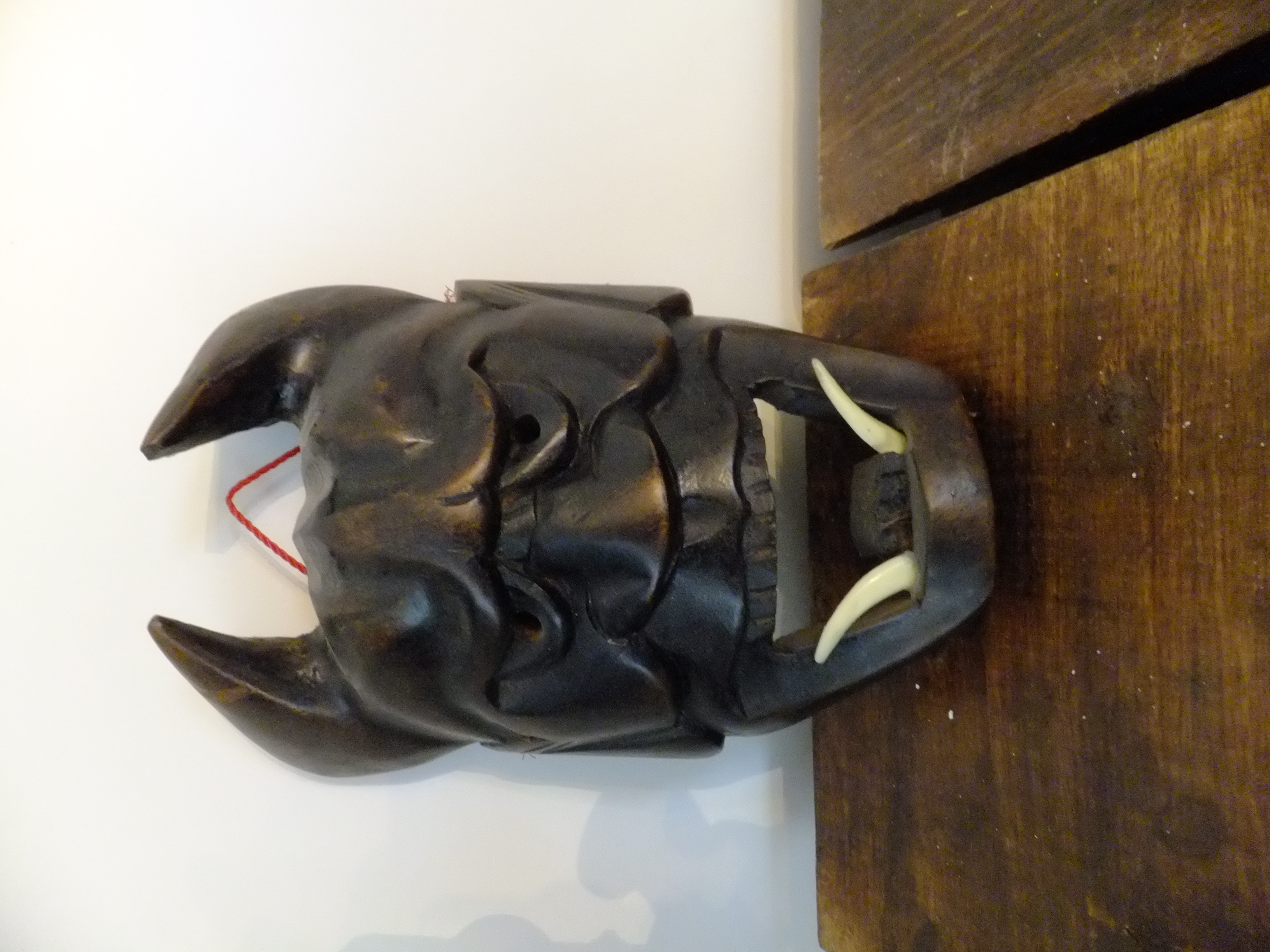 Houten masker