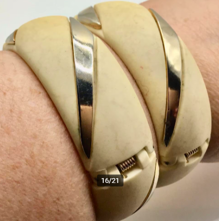 Vintage groot lot armbanden Lucite Celluloid kristallen 6 st Vintage groot lot armbanden Lucite Celluloid kristallen 6 st