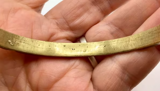 Vintage Tuareg armband koper brons bewerkt Touareg armband