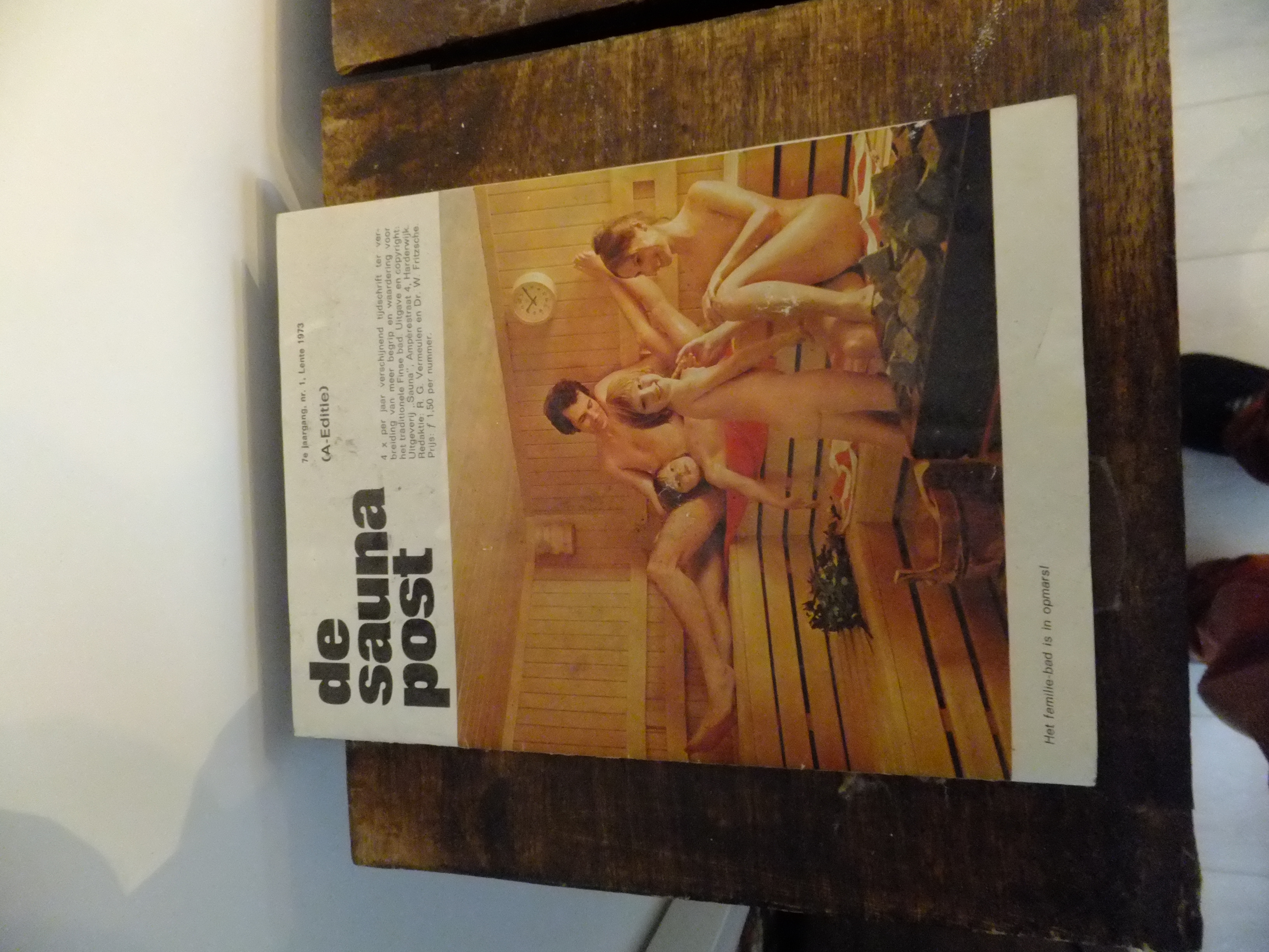 Boekje de Sauna post