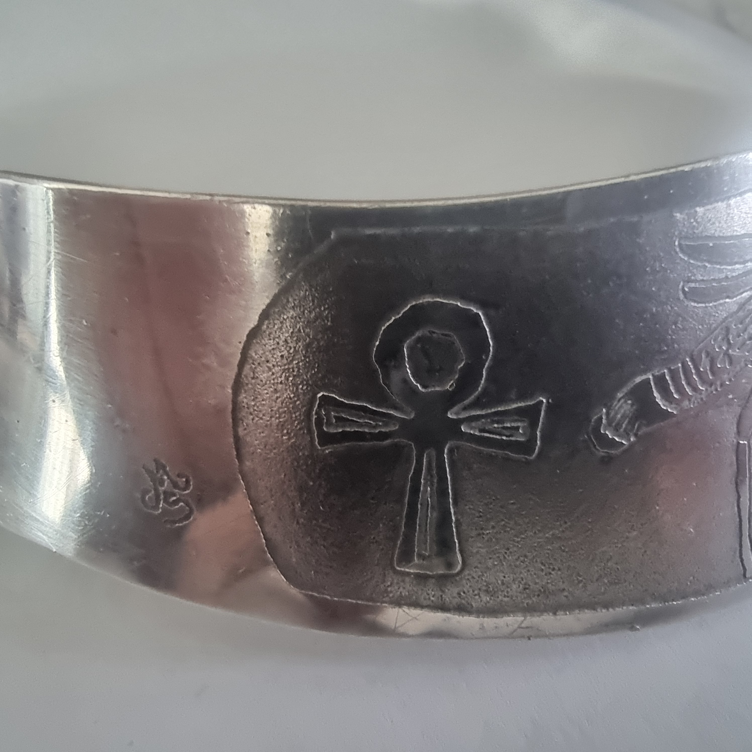 Zilver plate Torque halsband Zilver plate Torque halsband