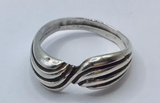 Vintage ring zilver knoop ring Keltische ring zilver Vintage ring zilver knoop ring Keltische ring zilver