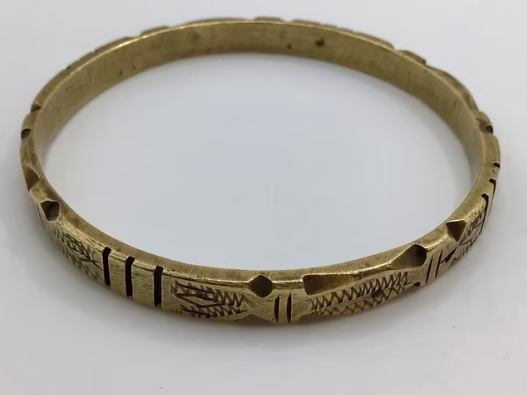 Vintage Tuareg armband koper brons bewerkt Touareg armband