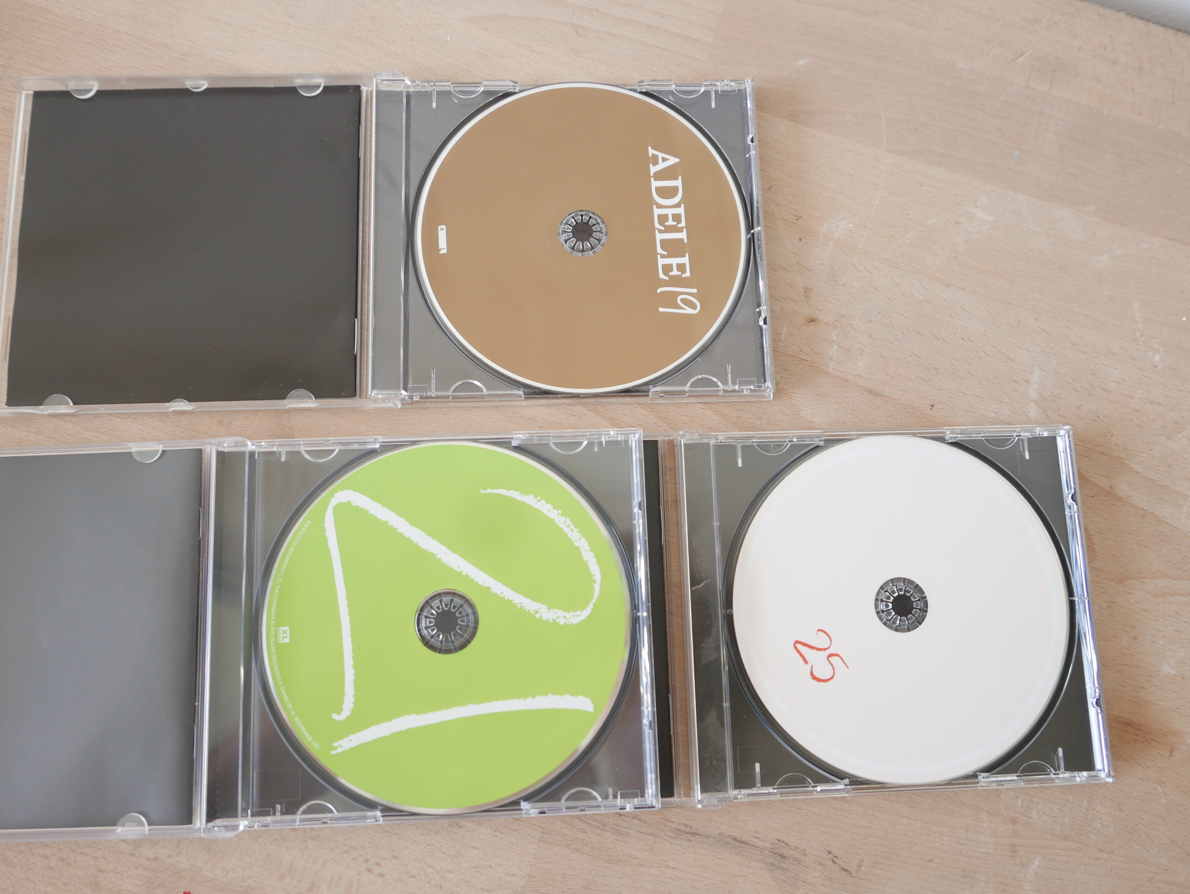 3 CD's van Adele 