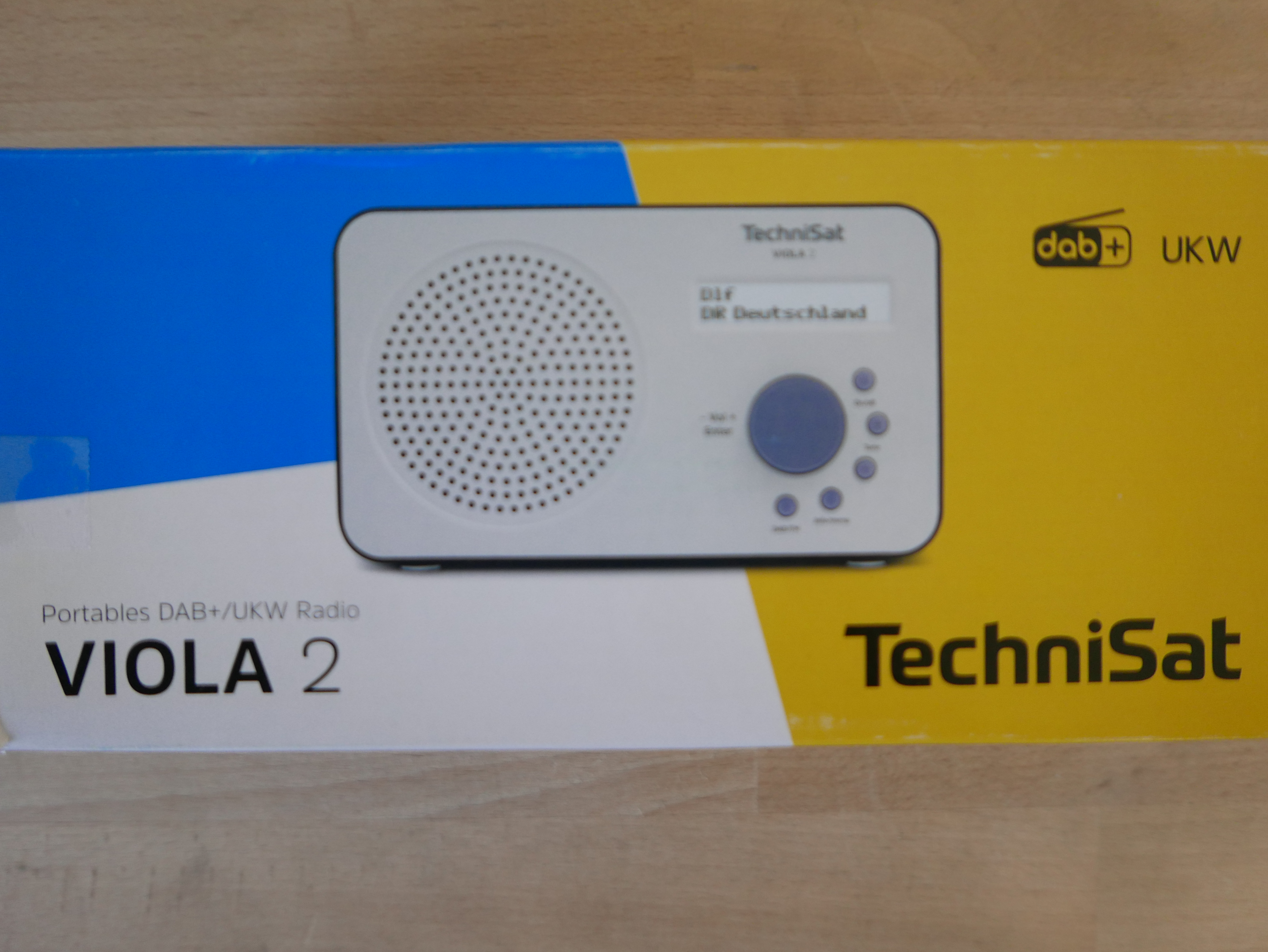 TechniSat Viola 2 C digitale portable radio met DAB+ en FM