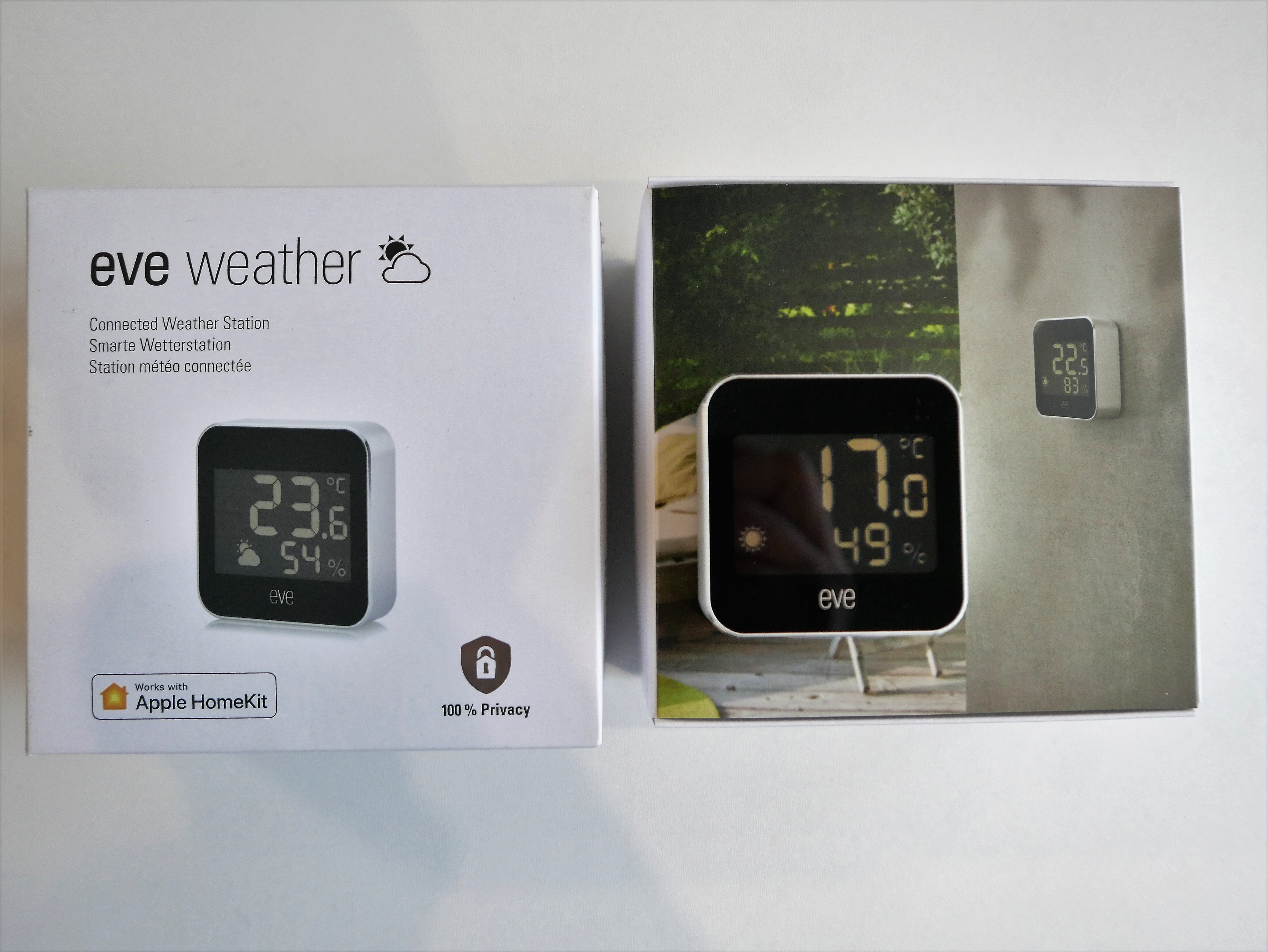Eve weather Smart weerstation voor Apple homekit (Adviesprijs € 79,-)
