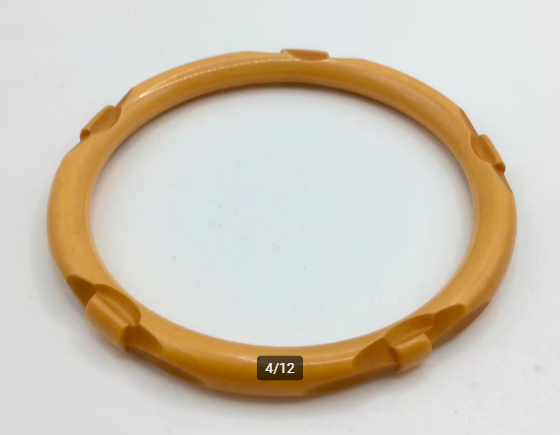 Art Deco armband Bakeliet Butterscotch armband Frankrijk Art Deco armband Bakeliet Butterscotch armband Frankrijk