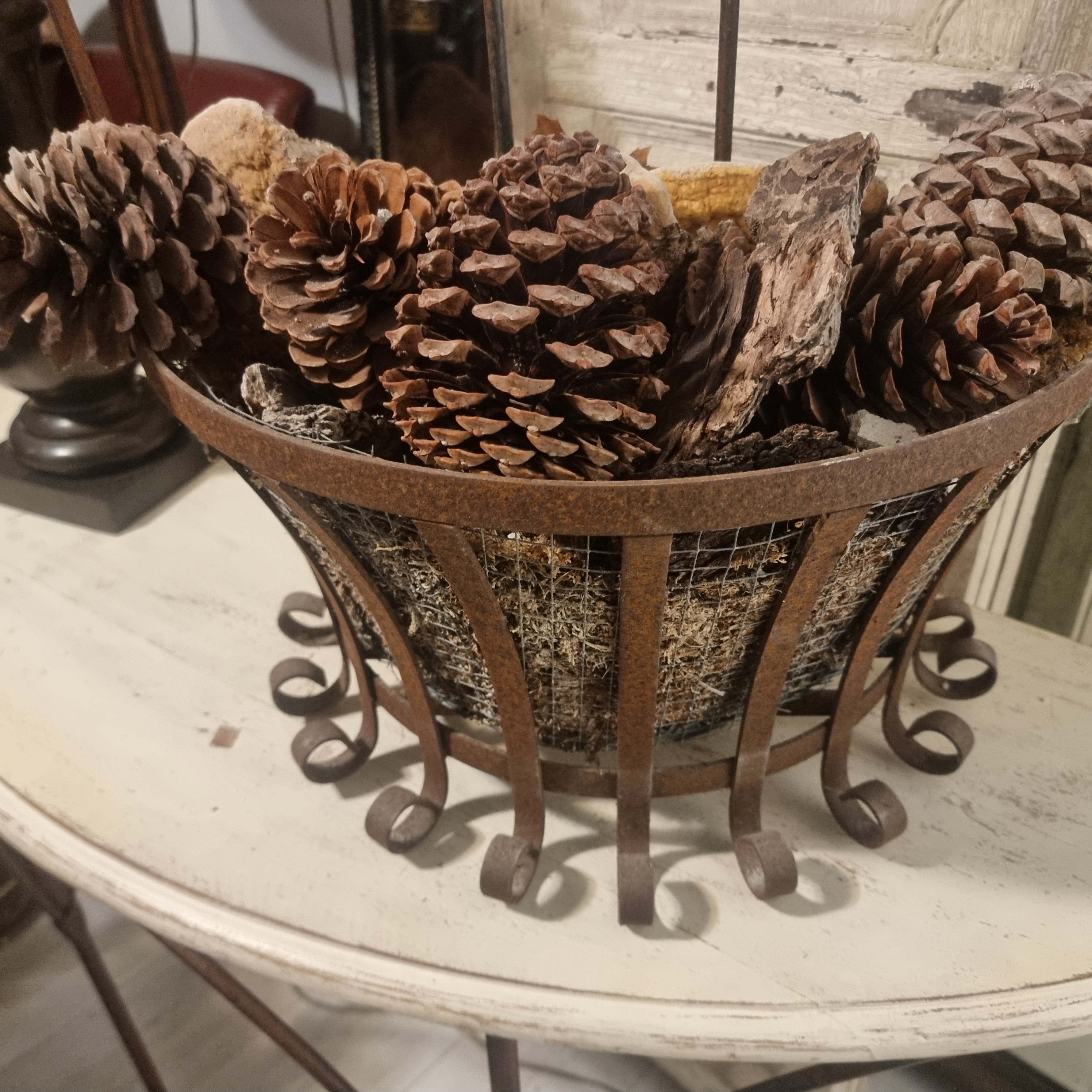 Vintage ruiven met decoratie Vintage ruiven met decoratie